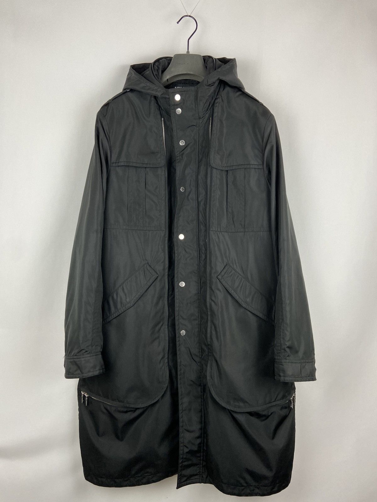 Neil Barrett ARCHIVE NYLON MILITARY MODS COAT