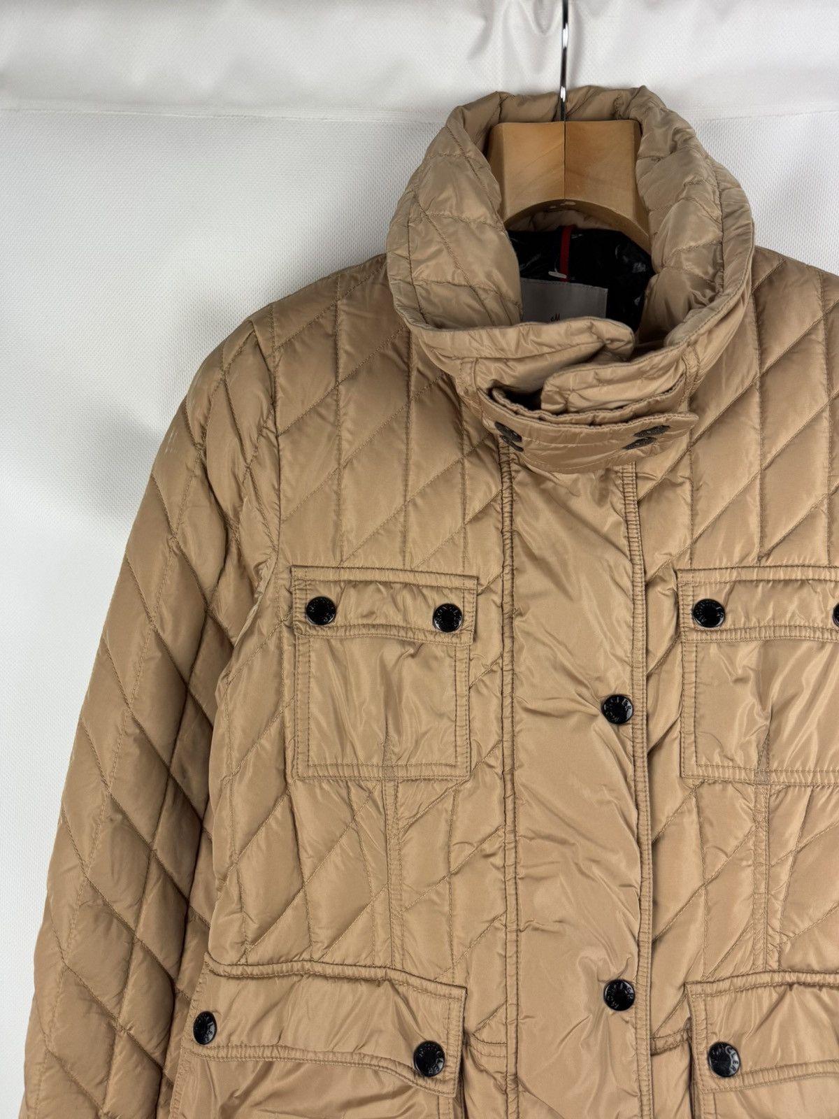 Moncler Moncler Saf Giubbotto Ladies Quilted Down Jacket Size 3 Size L / US 10 / IT 46 - 2 Thumbnail