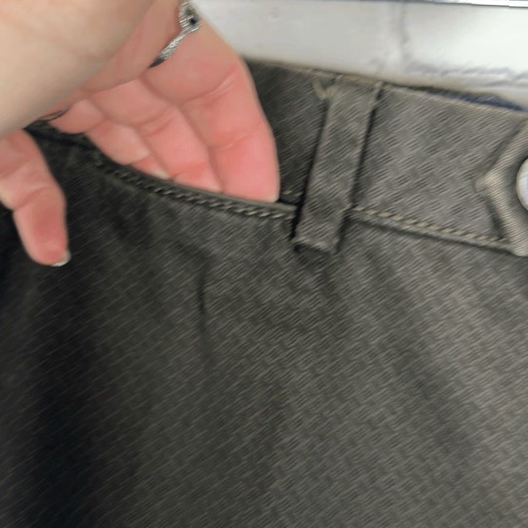 Vintage Hiltl Pants Mens 33 Brown Khaki Germany Straight Inseam 32 Size US 33 - 3 Thumbnail
