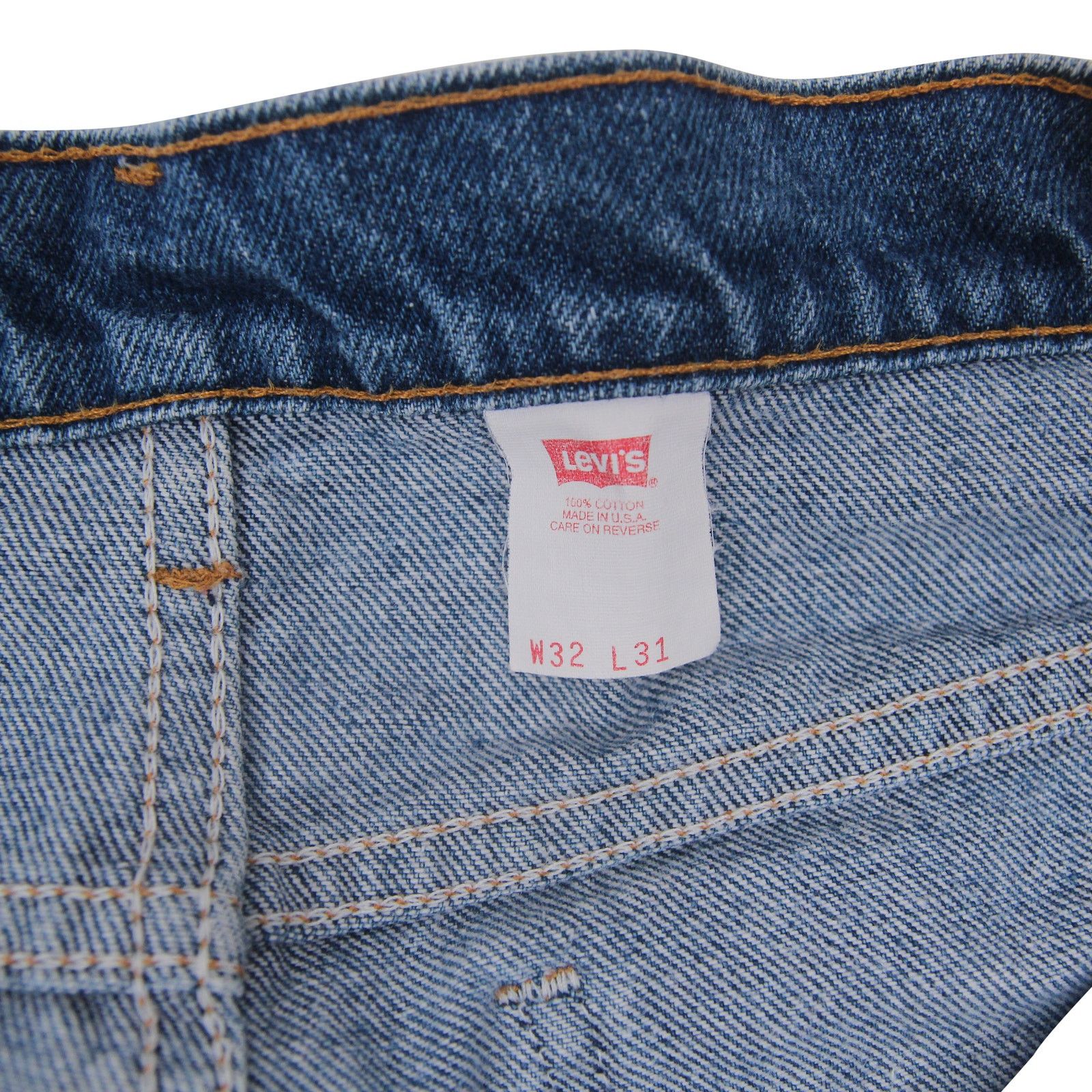 Levi's × Vintage Vintage Levis 517 Orange Tab Denim Jeans Size US 32 / EU 48 - 9 Thumbnail