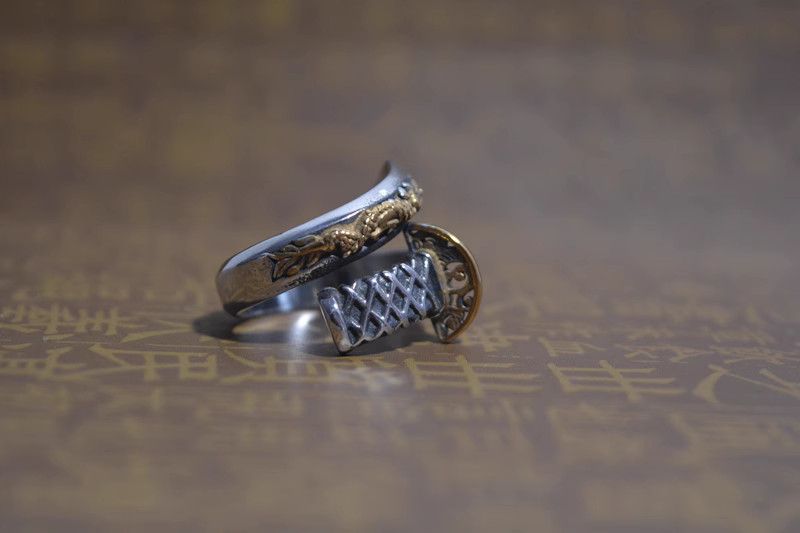 Jewelry Ninja Vintage Jewelry Rings Open Chrome Ring (Size 7-13) Size ONE SIZE - 2 Thumbnail
