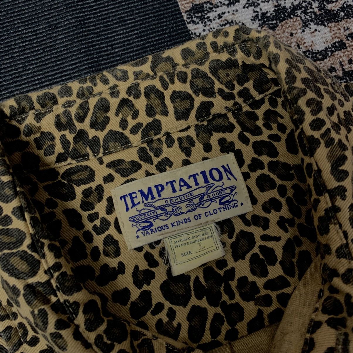 Japanese Brand Temptation Leopard Button Up shirt Size US L / EU 52-54 / 3 - 4 Thumbnail