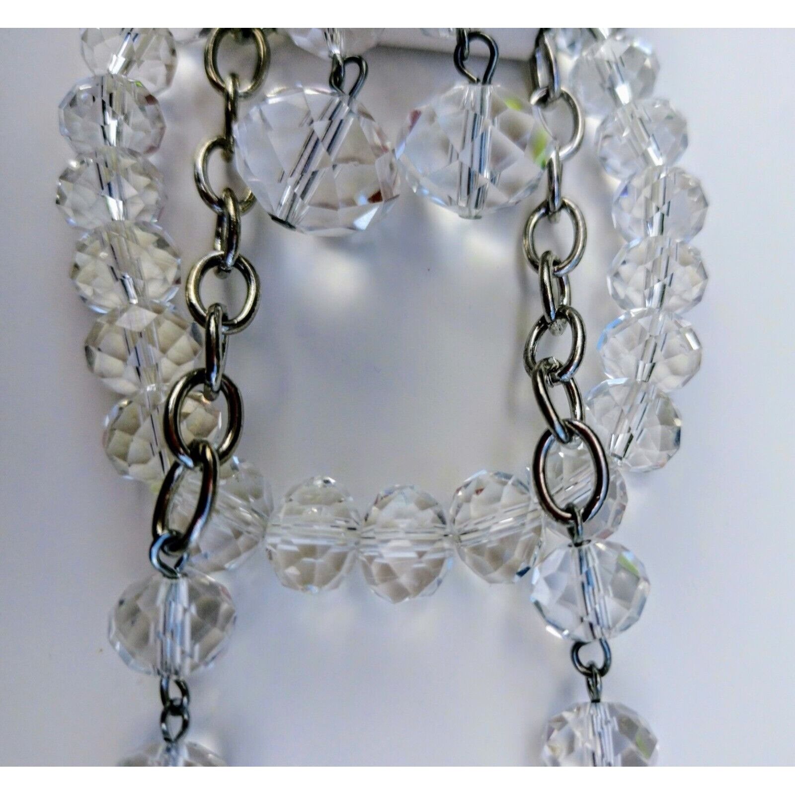 Other Kim Rogers Set Clear Beads Necklace Earrings Bracelet Transp Size ONE SIZE - 13 Thumbnail