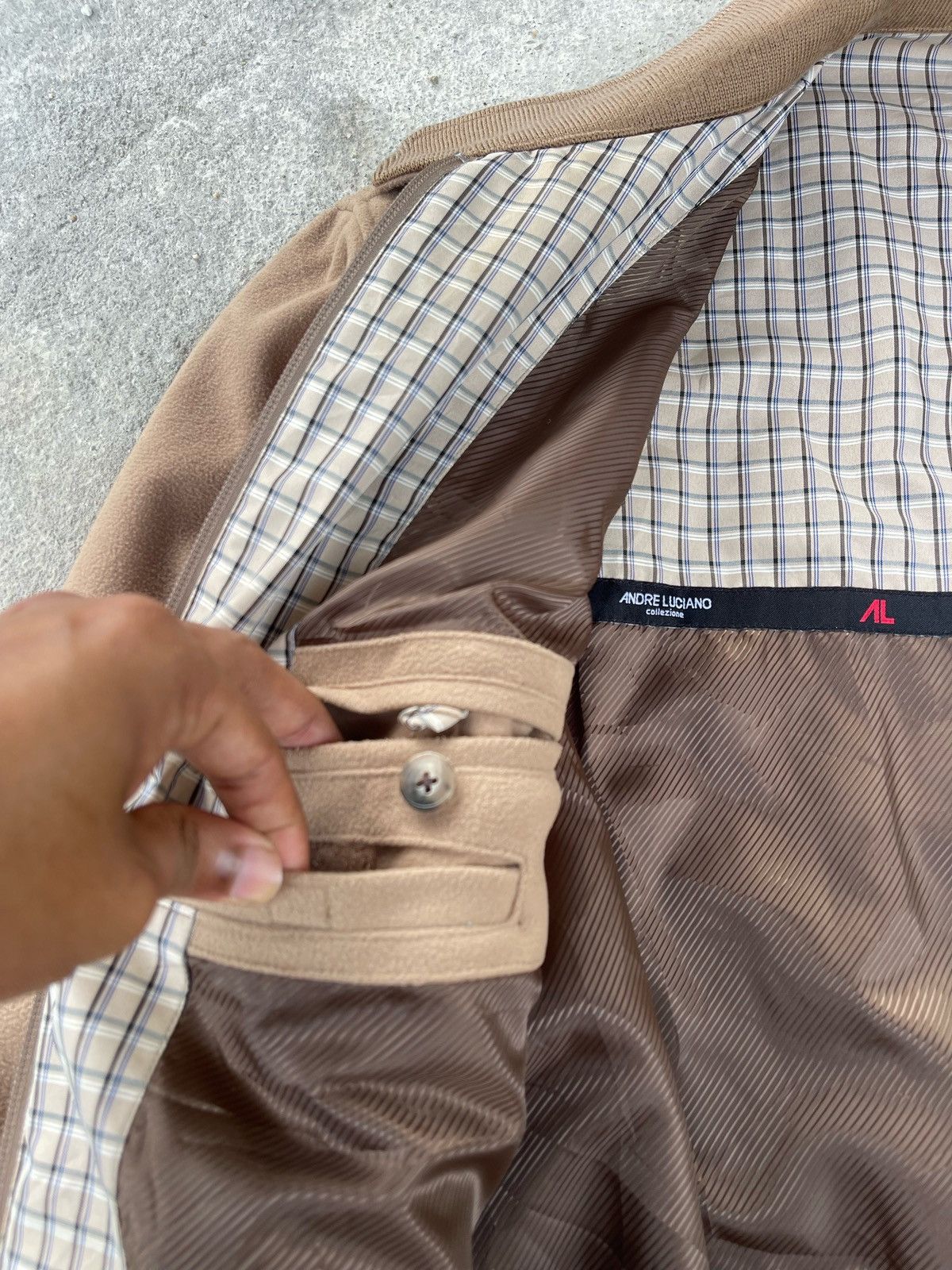 Andreluciano × Vintage Vintage Andre Luciano Men's Bomber Jacket Size US L / EU 52-54 / 3 - 8 Thumbnail