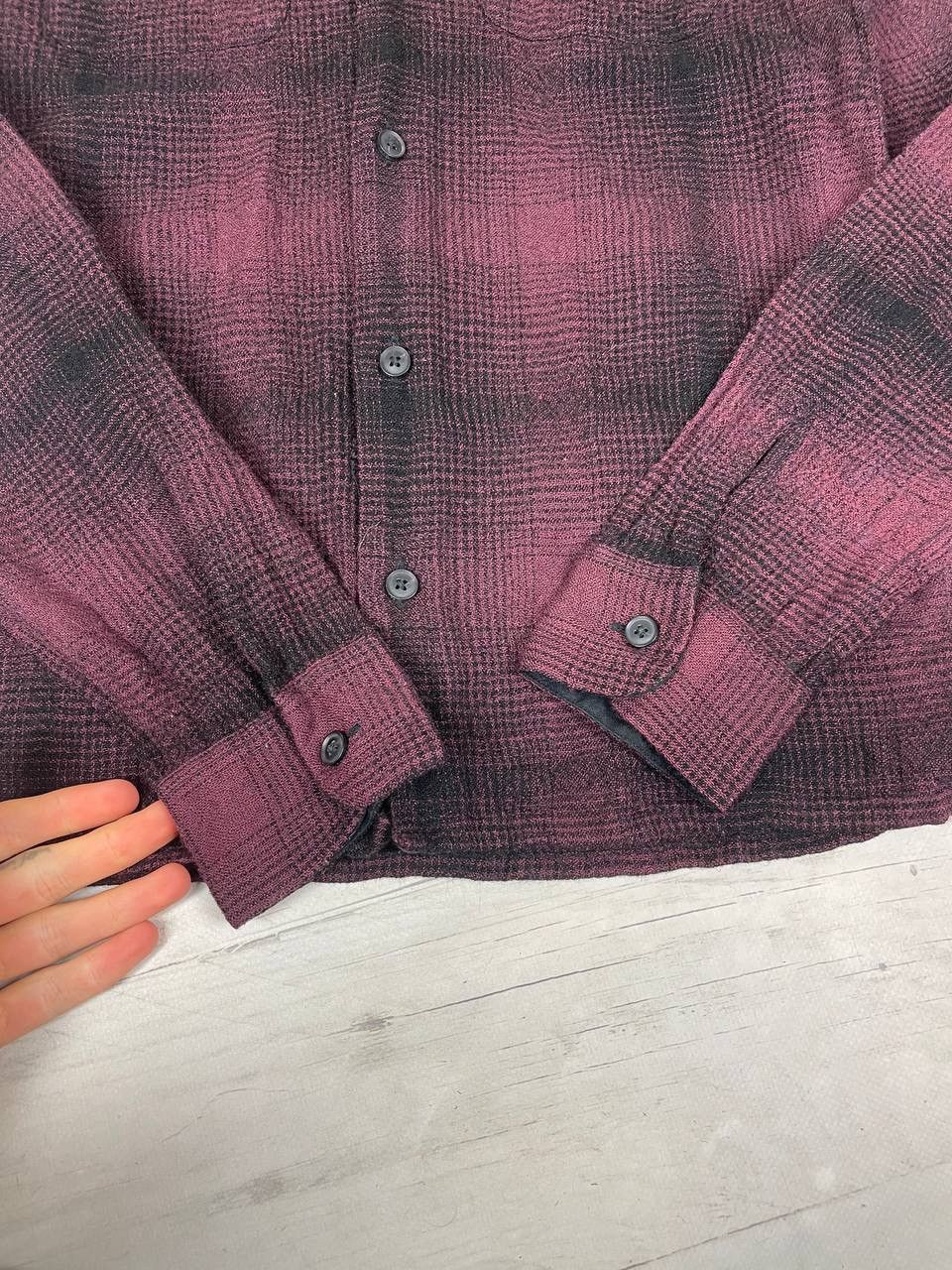 Allsaints Vintage Allsaints Decatur Wool Shirt Buttons UP Y2K Size US XS / EU 42 / 0 - 7 Thumbnail