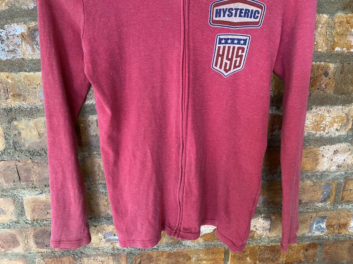 Hysteric Glamour SS2000 Hysteric Iconic badge Logo stretchable hoodie Size S / US 4 / IT 40 - 5 Thumbnail
