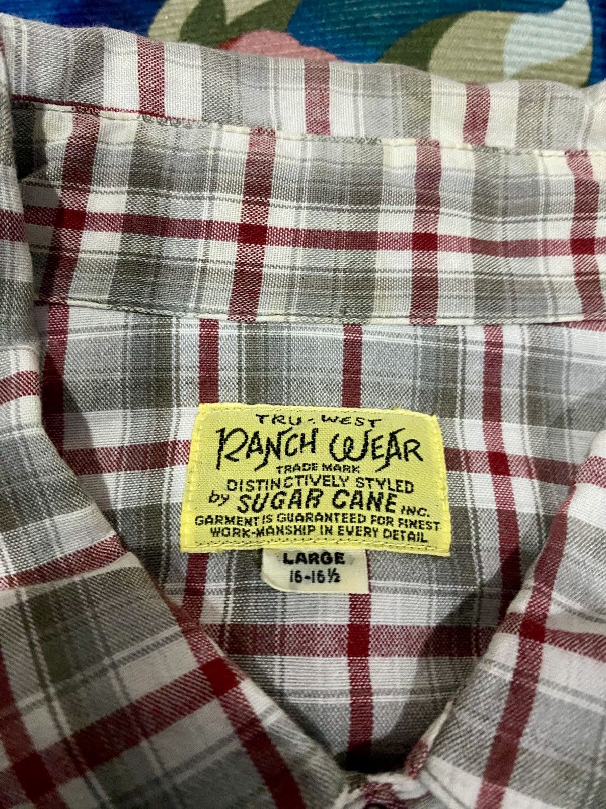 Sugar Cane vtg Sugarcane western button up shirt Size US L / EU 52-54 / 3 - 5 Thumbnail