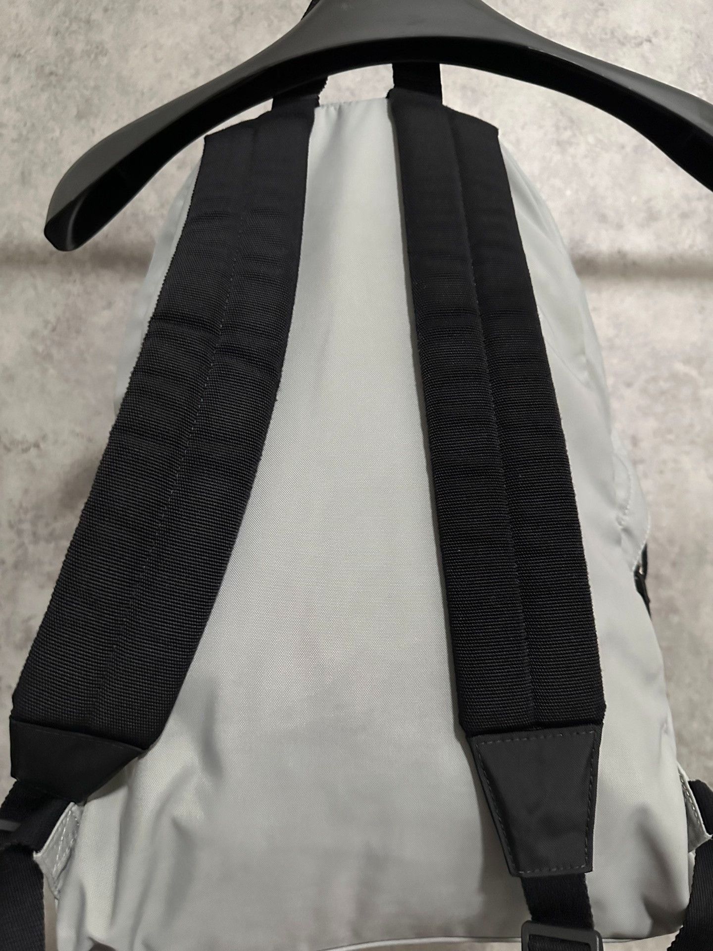 Balenciaga Balenciaga Embroidered Logo Nylon Backpack Size ONE SIZE - 4 Thumbnail