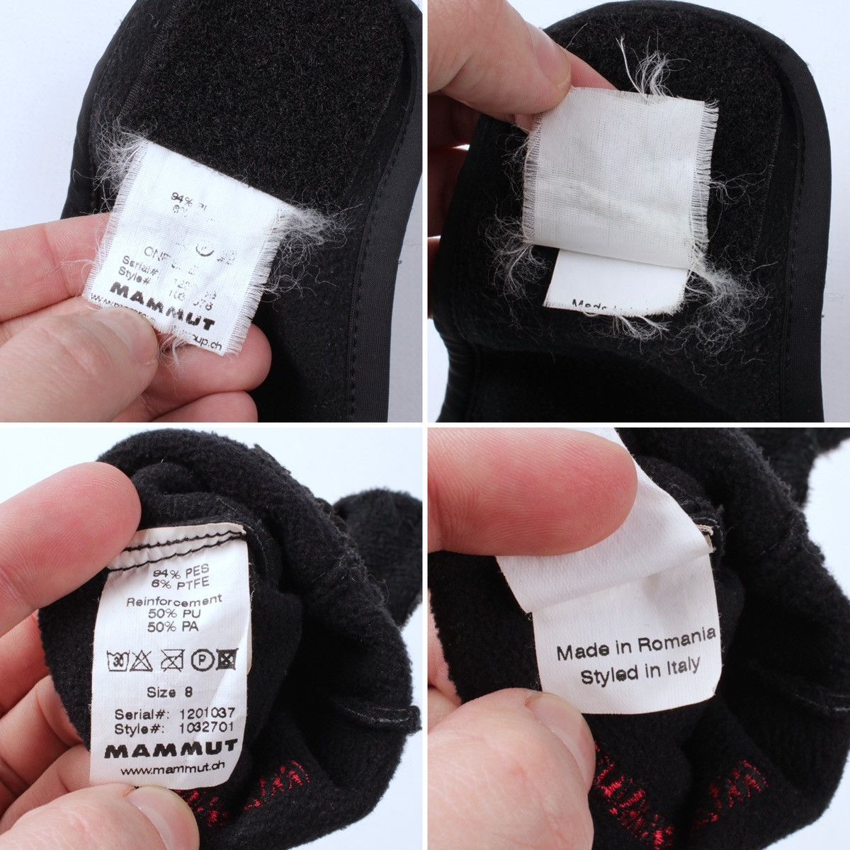 Mammut × Vintage LOT MAMMUT Vintage Windstopper Core Fleeve Gloves Heatband Size ONE SIZE - 22 Thumbnail