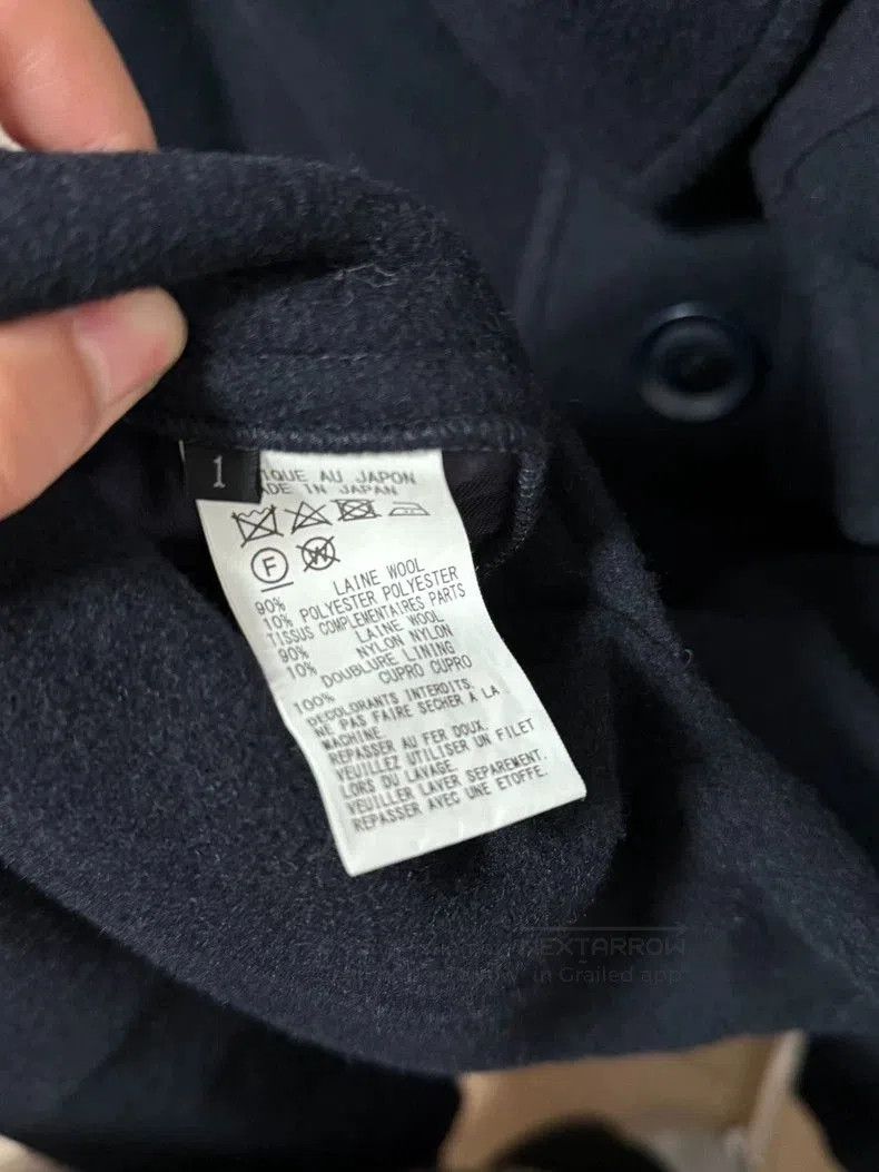 Yohji Yamamoto Y's Navy Wool Coat with Buttons Size US M / EU 48-50 / 2 - 5 Thumbnail