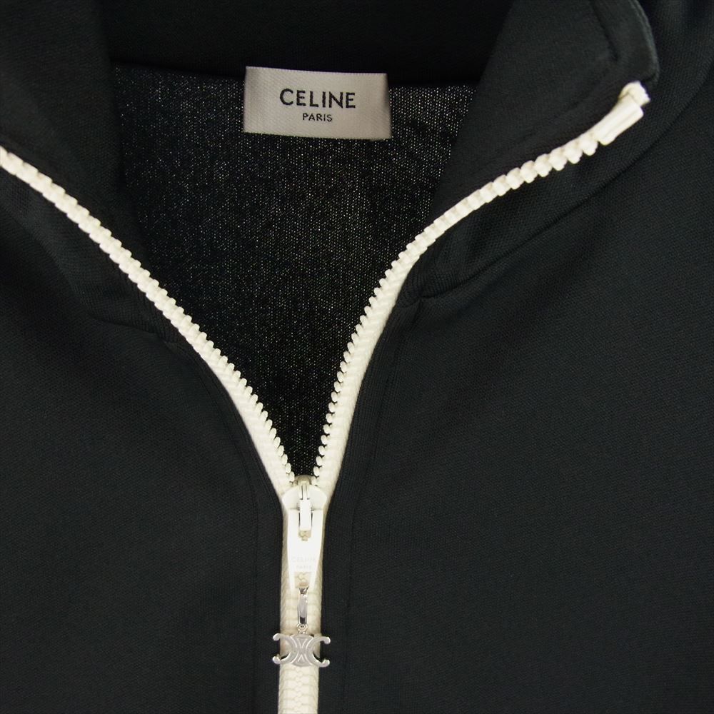 Celine Celine Taped Double Face Jersey Striped Track Jacket Size US M / EU 48-50 / 2 - 5 Thumbnail