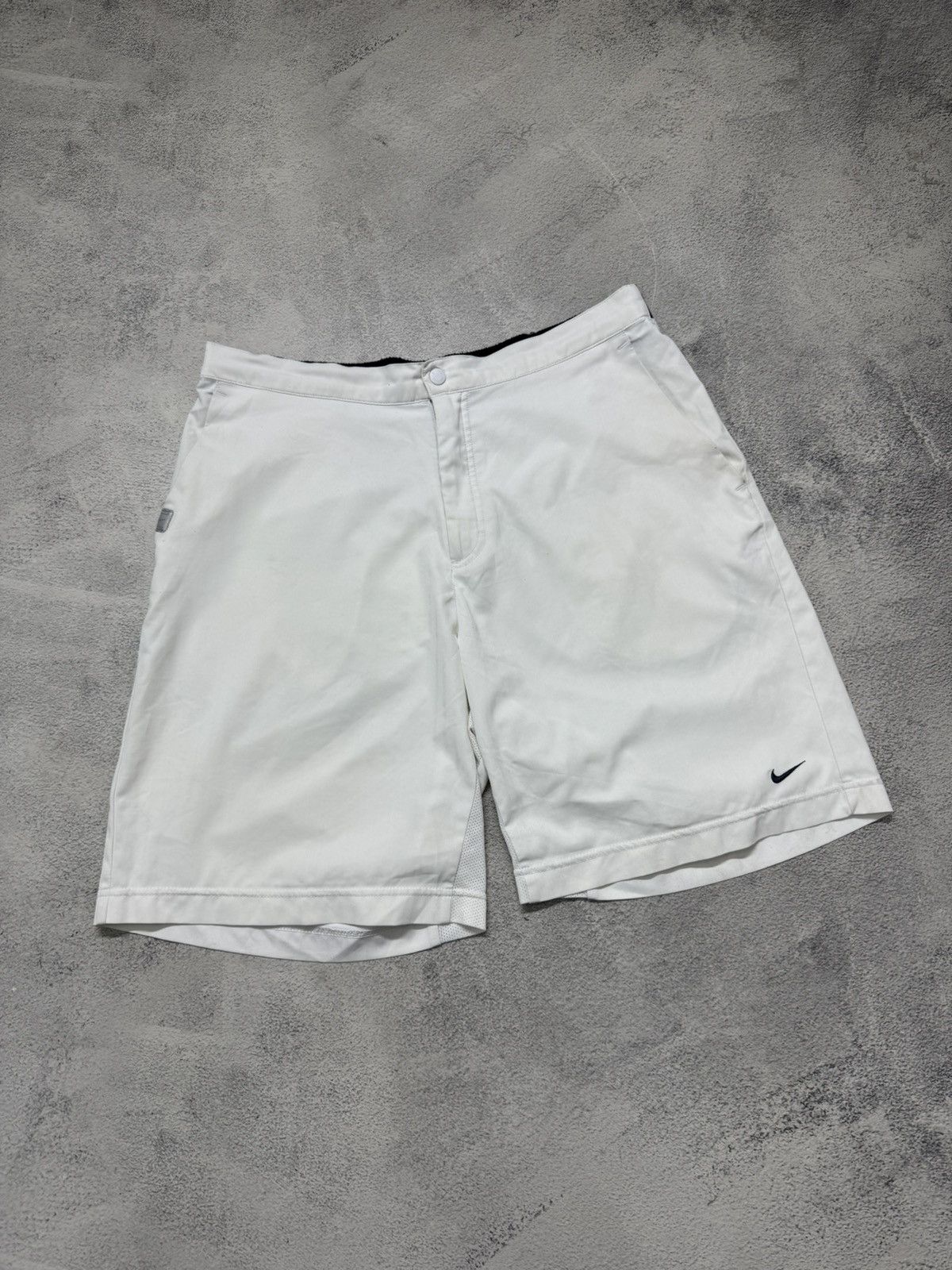 Nike Vintage Y2k Nike Swoosh Nylon Shorts Size US 34 / EU 50 - 4 Thumbnail