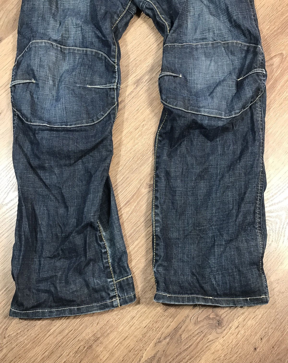 G-Star × Vintage Vintage G Star Raw Distressed Jeans Size US 33 - 2 Thumbnail