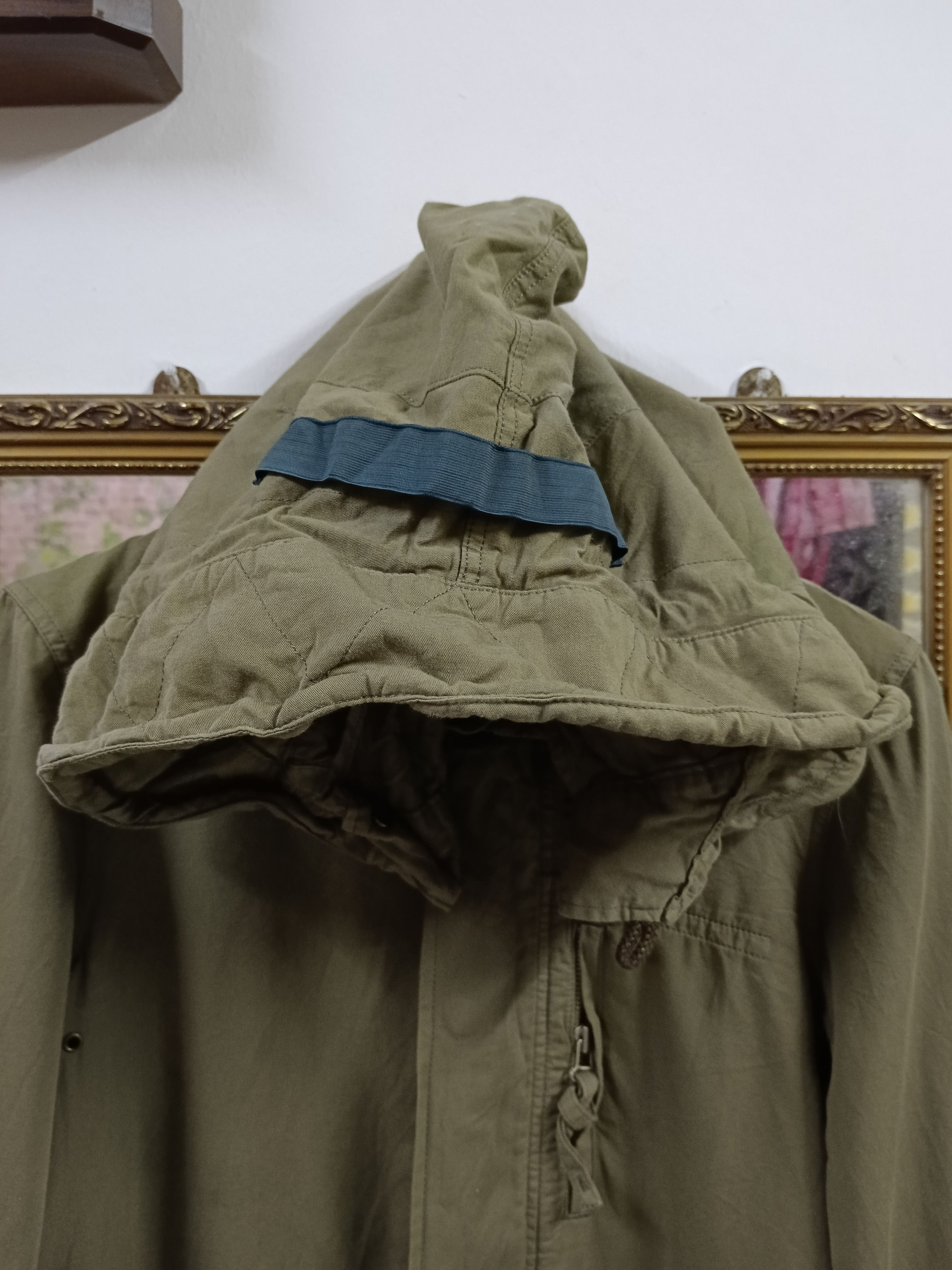 Nude: Masahiko Maruyama Nude:MASAHIKO MARUYAMA PARKA OLIVE GREEN Size US S / EU 44-46 / 1 - 3 Thumbnail