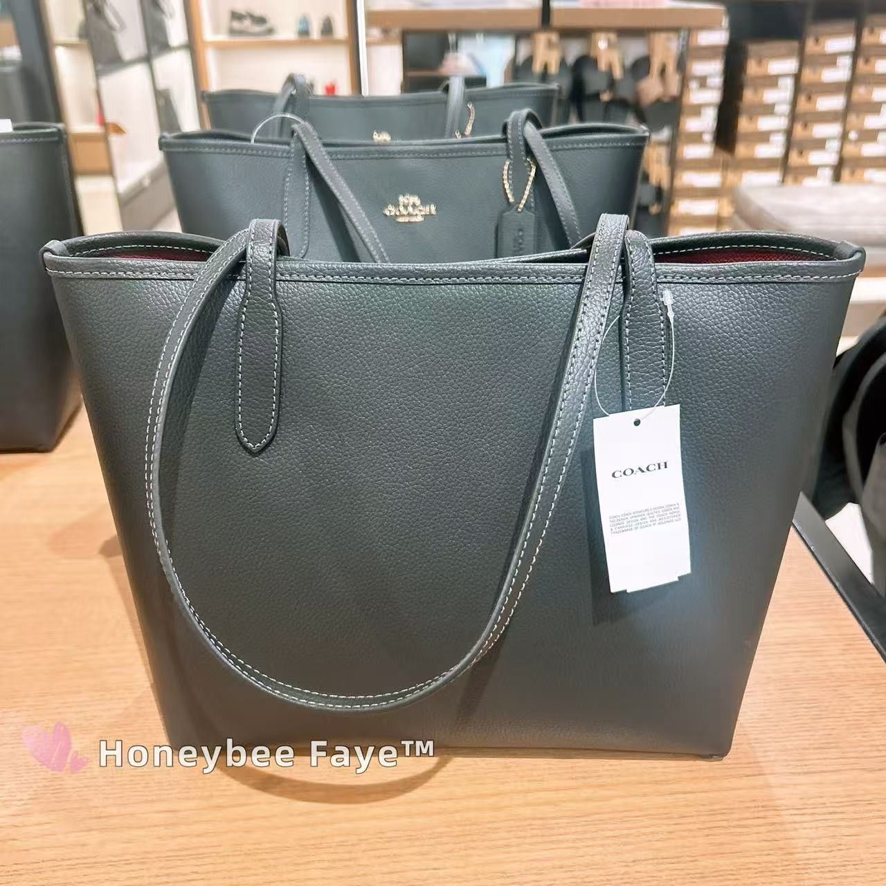 Coach Medium City Tote Bag CDX83 Size ONE SIZE - 2 Thumbnail