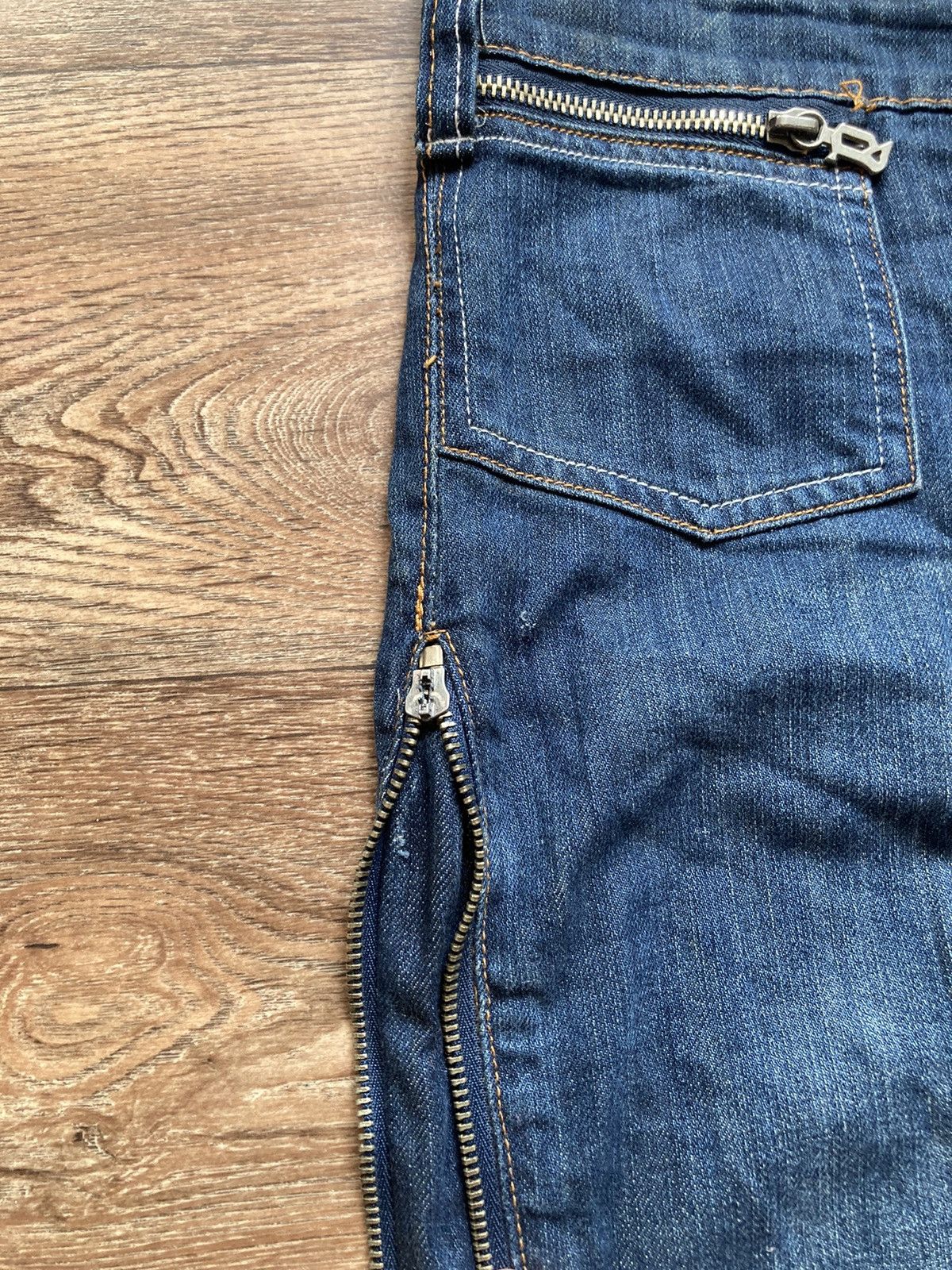 Hysteric Glamour × John Galliano × Vintage Avant Garde Galliano Y2K jeans made in Italy Size 28" / US 6 / IT 42 - 5 Thumbnail