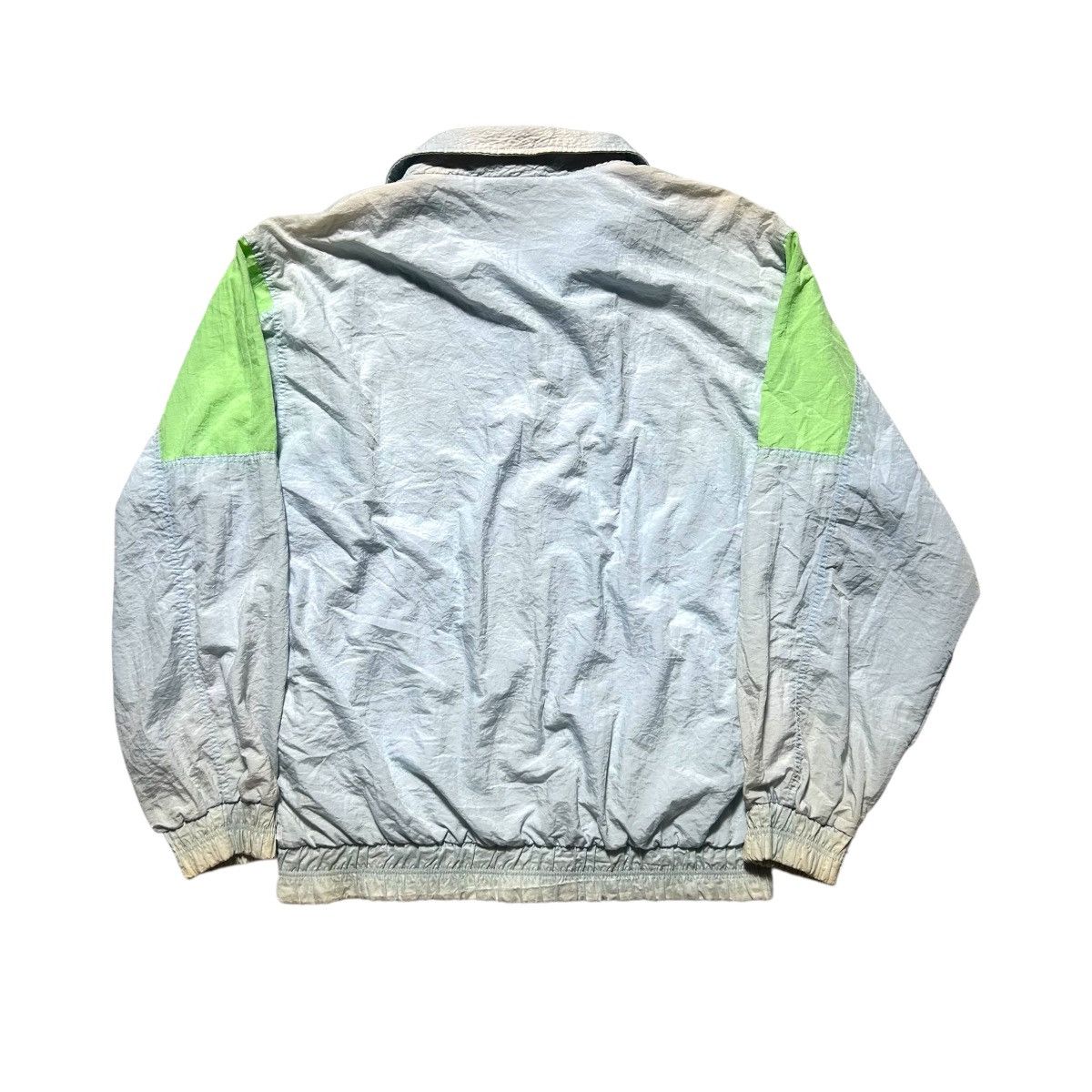 Balenciaga Balenciaga Full Zip Windbreaker Jacket / Vintage 80s 90s Size US L / EU 52-54 / 3 - 2 Thumbnail