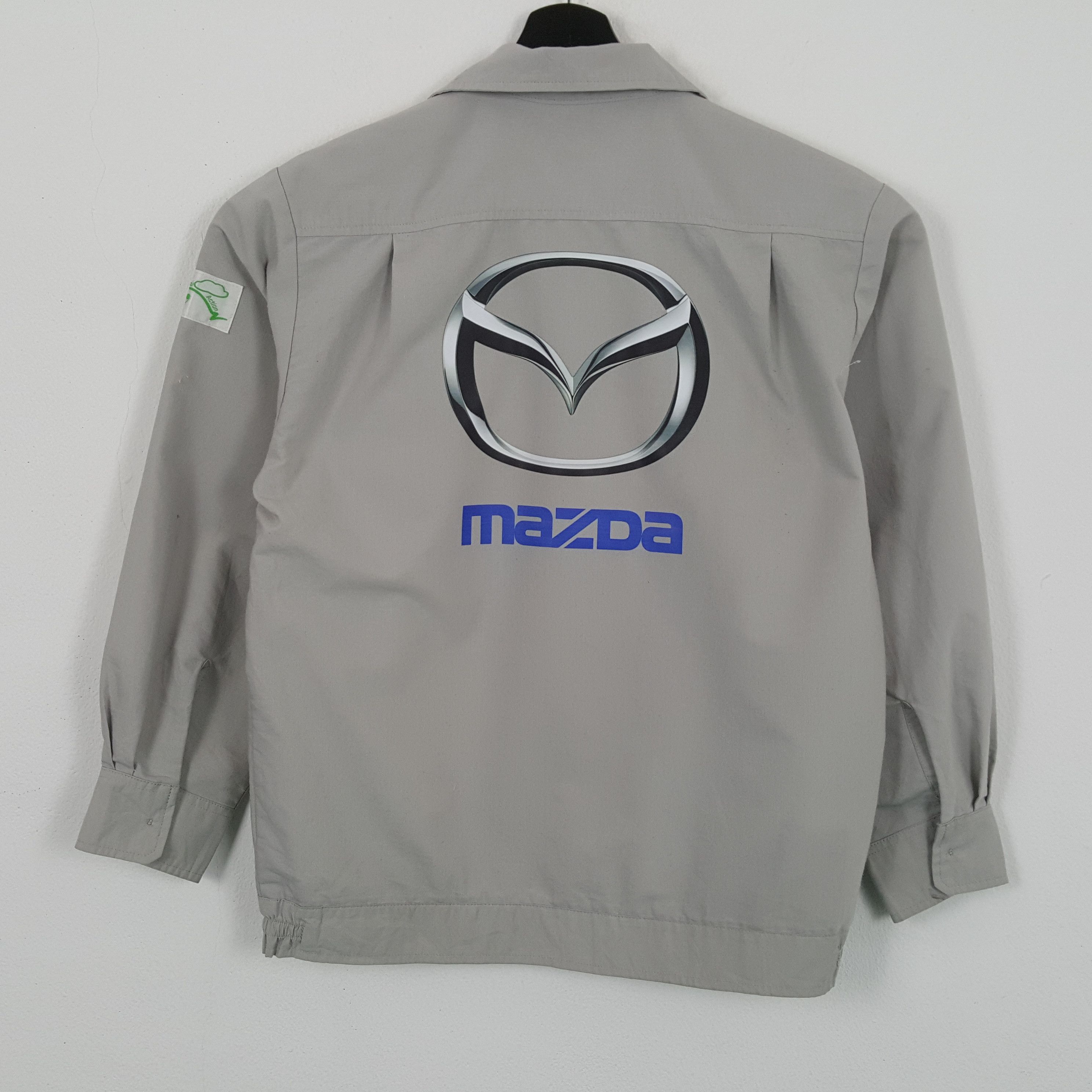 MAZDA Japanese Motorsports Workwear Style Custom Art Jacket