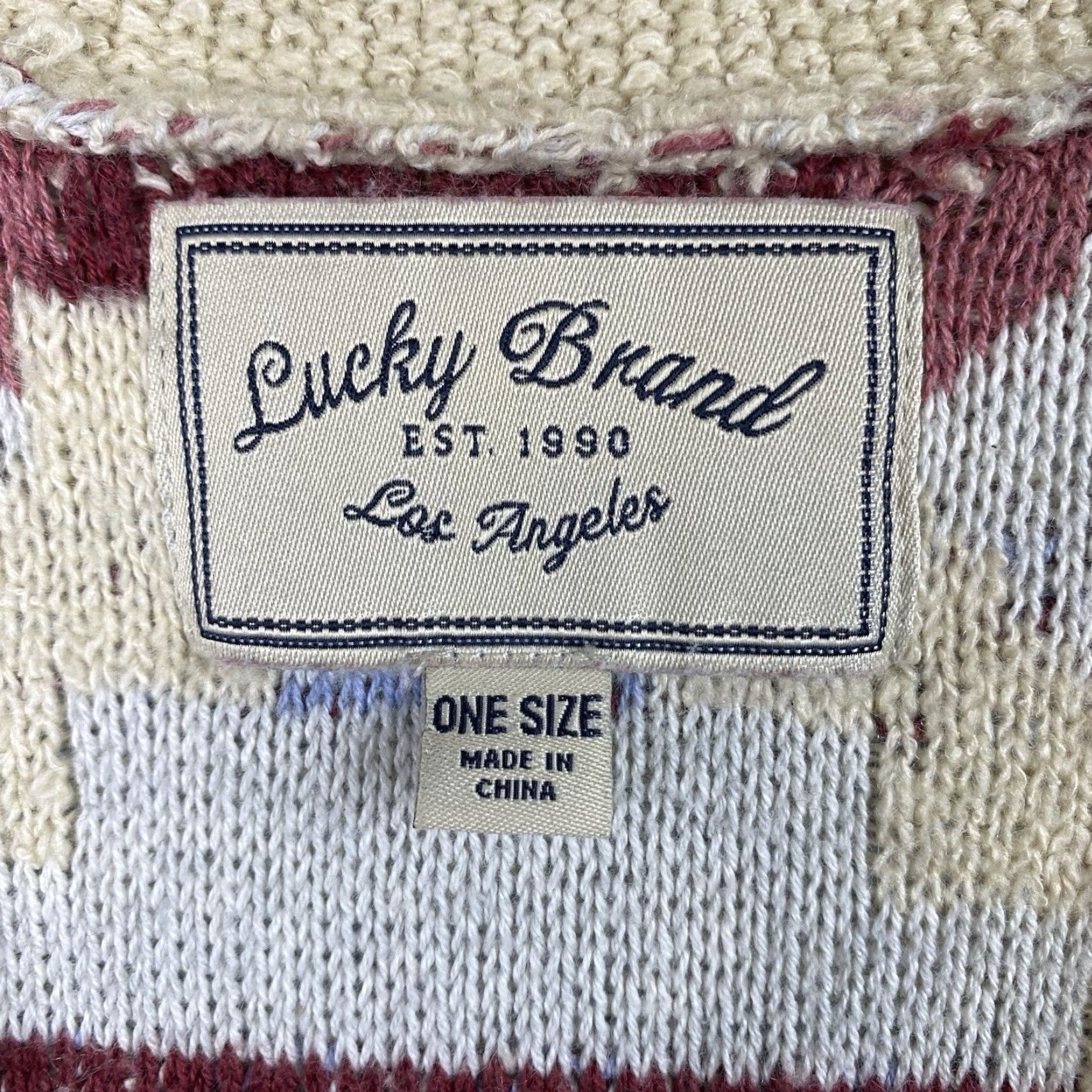 Lucky Brand **Lucky Brand One Size Aztec Geometric Sweater Cardigan** User: Lucky Brand One Size Aztec Geometric Sweater Cardigan Size ONE SIZE - 3 Thumbnail