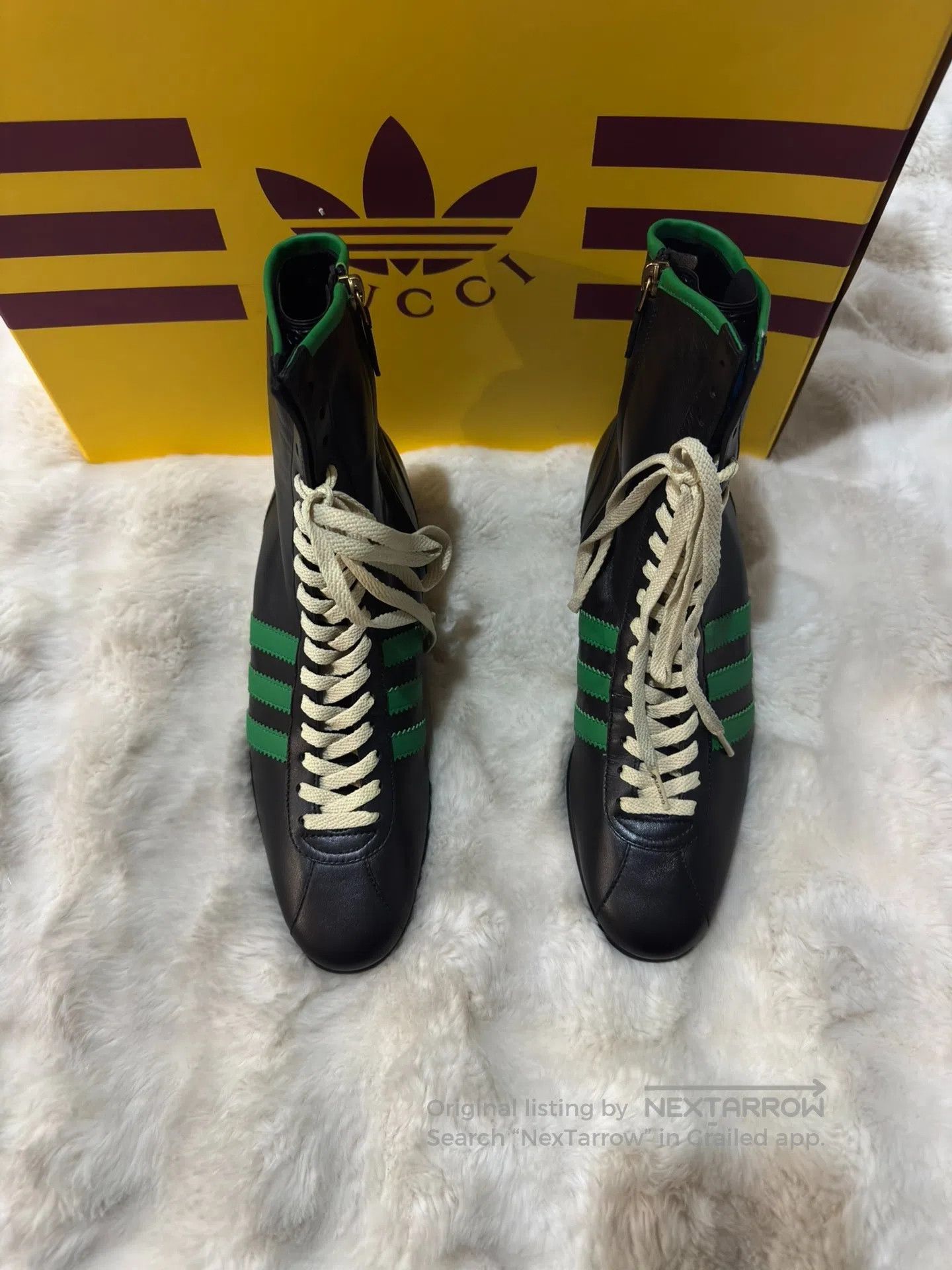 Gucci Guicci New Joint Brand Laced Boots Men's Boots| Size US 9 / EU 42 - 5 Thumbnail