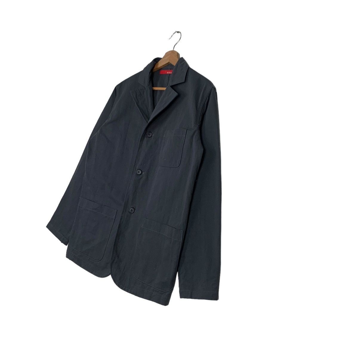 Japanese Brand ORIBE STUDIO Nylon Casual Jacket #0065-C4 Size US M / EU 48-50 / 2 - 2 Thumbnail