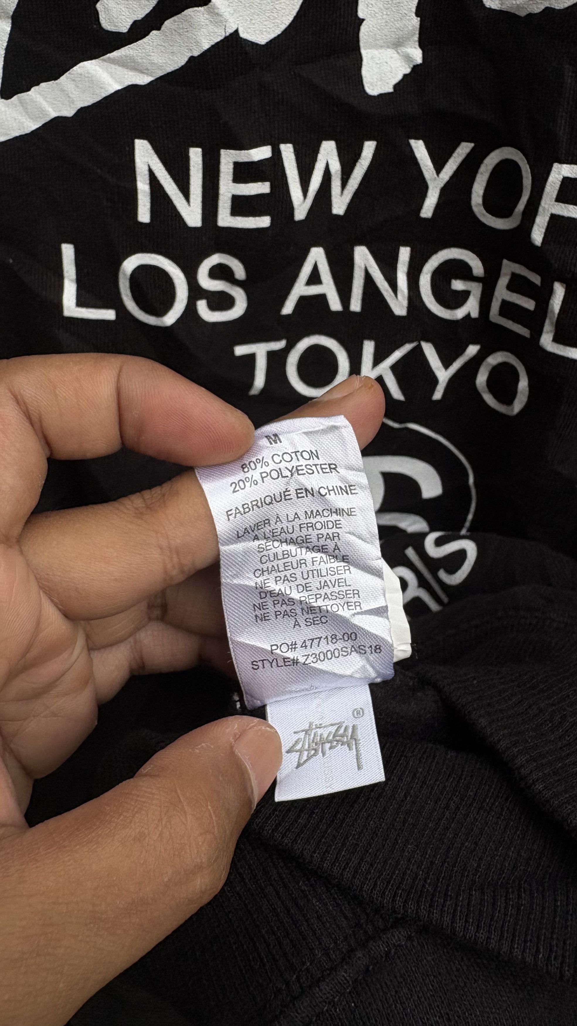Stussy Stussy world tour sweatshirt Size US M / EU 48-50 / 2 - 6 Thumbnail