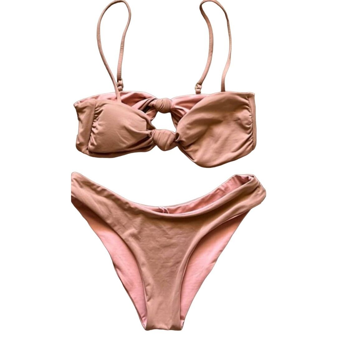 Free People New Kya Reversible Penelope Reversible Bikini Top + Bottom S Size S / US 4 / IT 40 - 3 Thumbnail