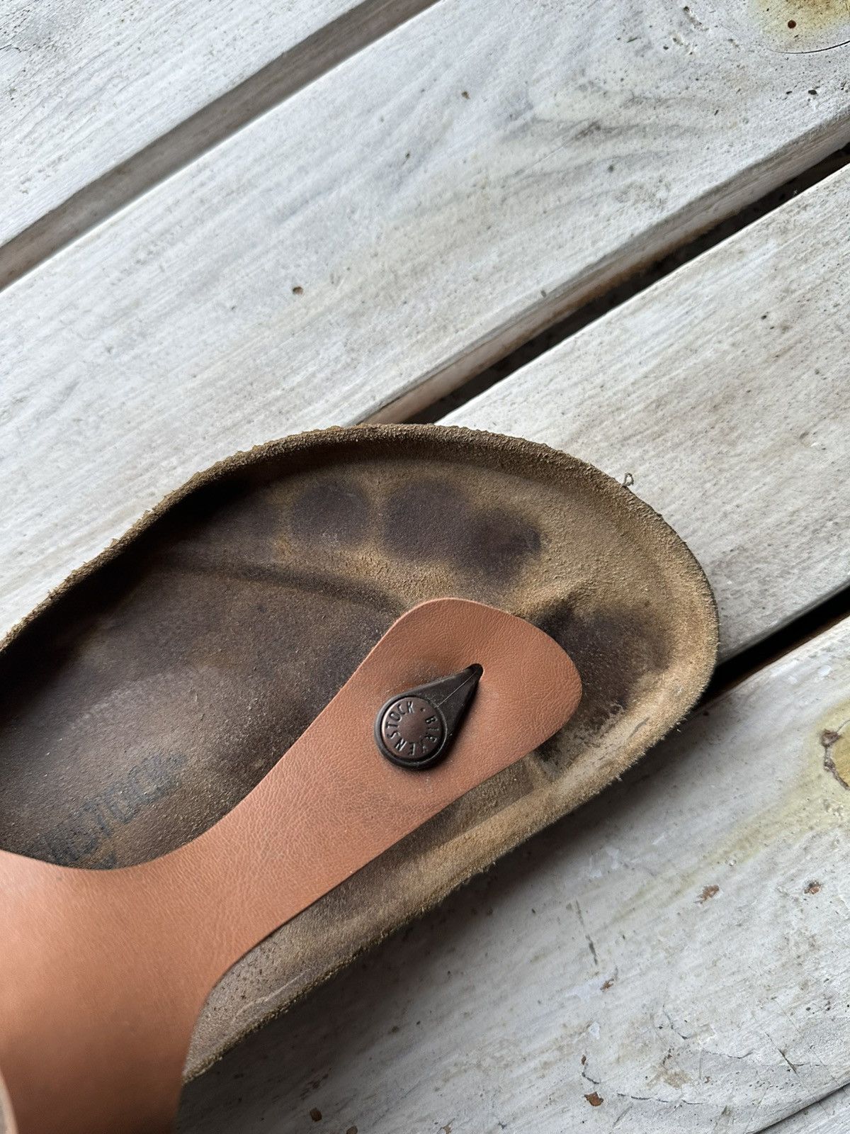 Birkenstock × If Six Was Nine 🚨Vintage Birkenstock 45 brown Luxe Sandals rare slides Size US 12 / EU 45 - 11 Thumbnail