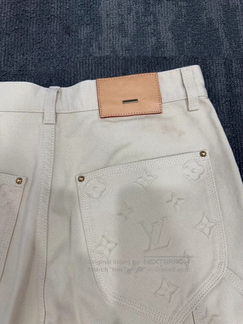 Louis Vuitton Louis Vuitton White overalls pants Size US 29 - 5 Thumbnail