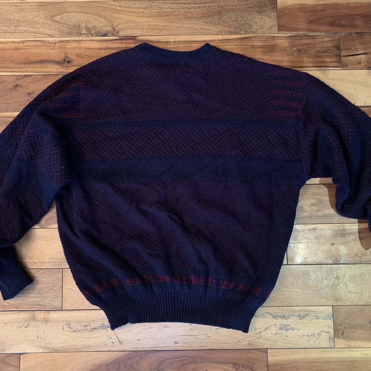 Bally Bally Wool Herringbone Pocketed Sweater Size US XL / EU 56 / 4 - 2 Thumbnail