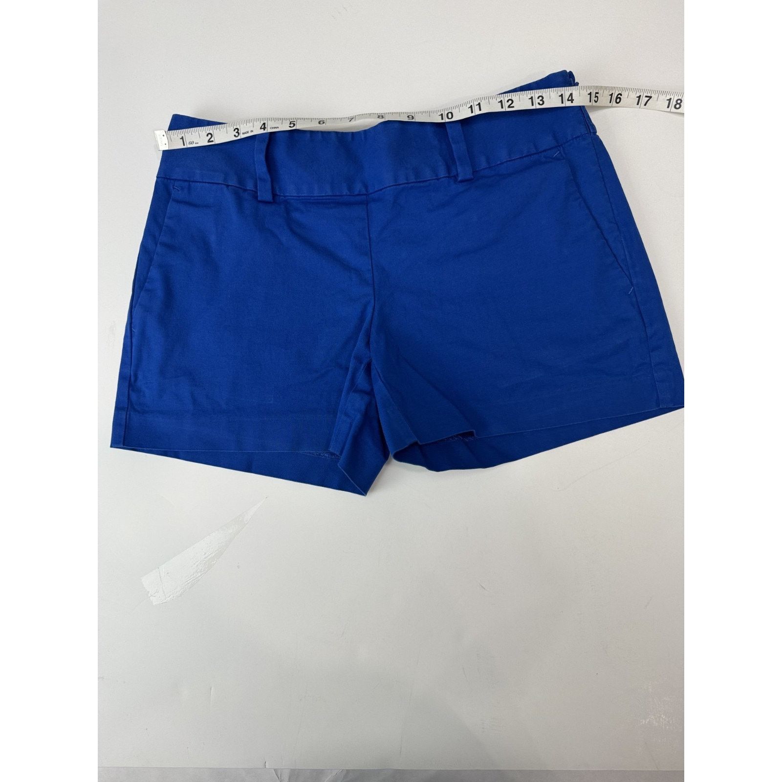 Ann Taylor Ann Taylor Petite 0P Cobalt Blue Tailored Short Stretch Size 26" / US 2 / IT 38 - 6 Thumbnail