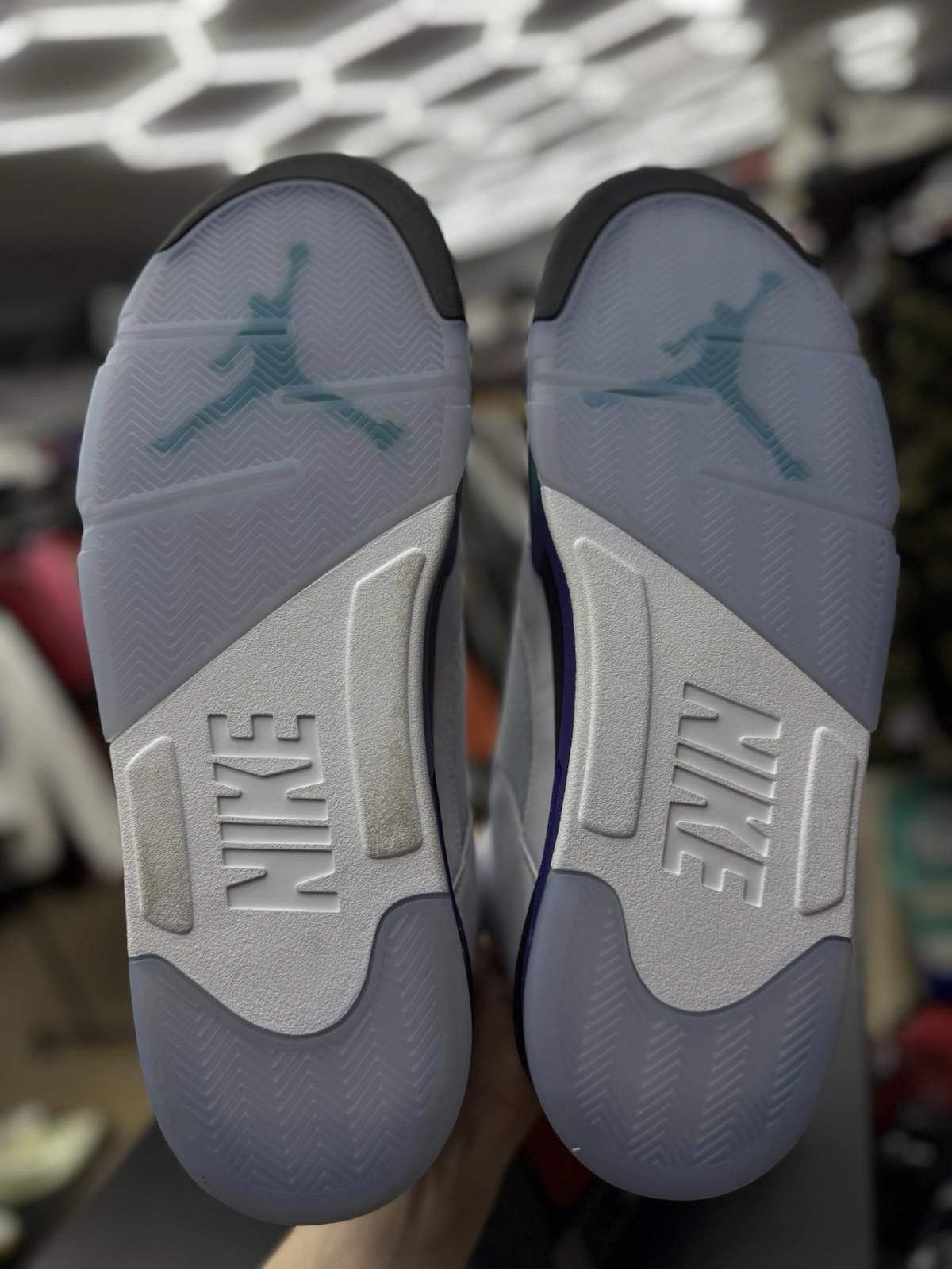 Jordan Brand Size 18 - Jordan 5 Grape 2025 (HQ7978-100) Size US 15 / EU 48 - 9 Thumbnail