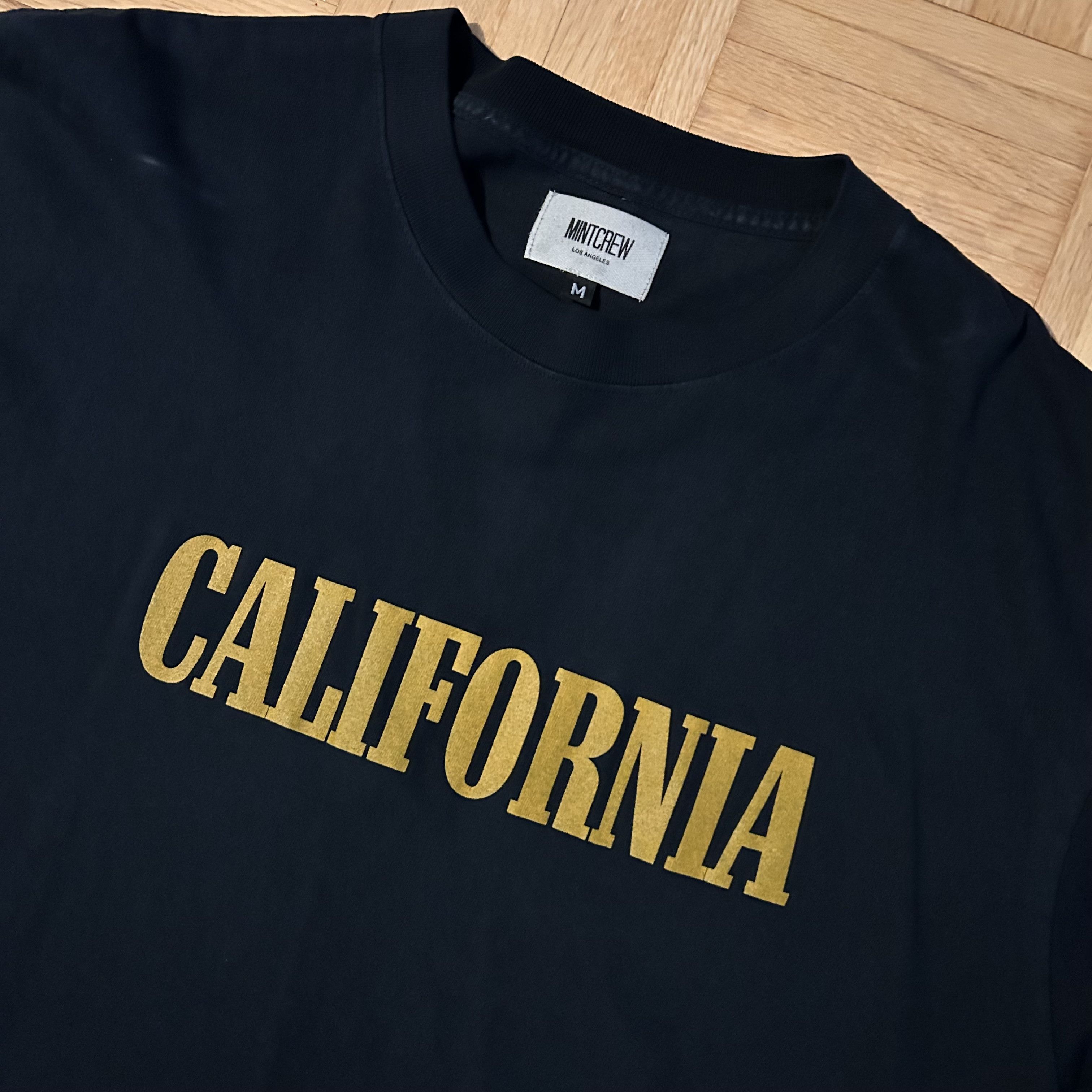Mintcrew MintCrew Vintage California Faded Black Tee Medium Size US M / EU 48-50 / 2 - 2 Thumbnail
