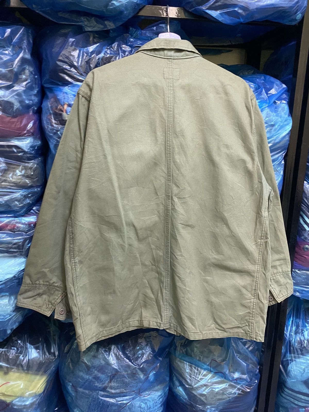 Other VINTAGE NAVVY DAILY WORKWEAR CHORE JACKET Size US L / EU 52-54 / 3 - 10 Thumbnail