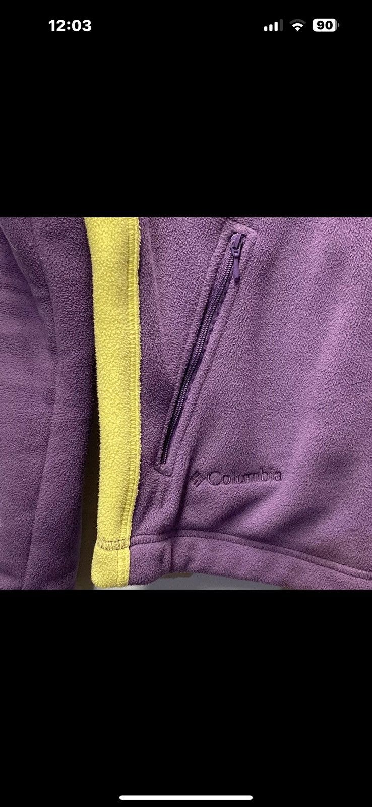 Columbia Columbia XCO Full ZIP Fleece Womens Med 25” Long 16” Across Size M / US 6-8 / IT 42-44 - 6 Thumbnail