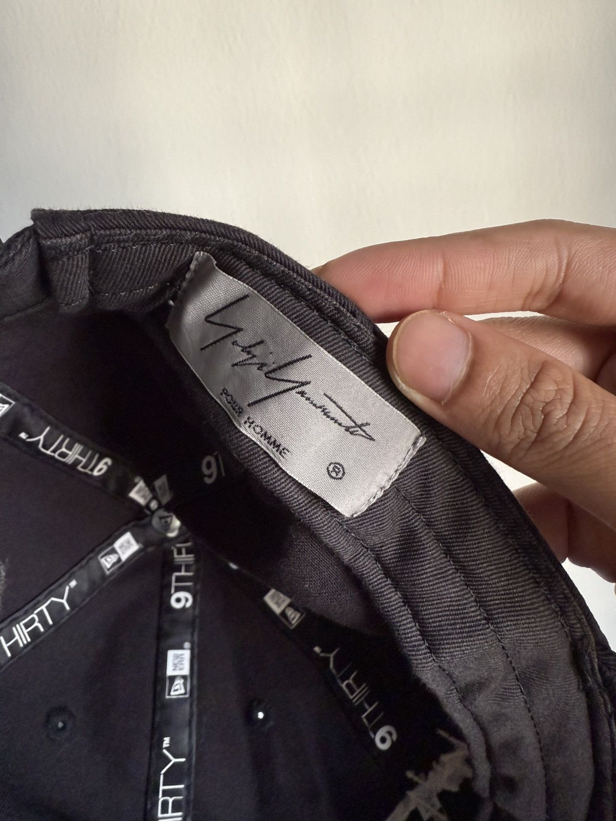 Yohji Yamamoto Yohji yamamoto x New era cap Size ONE SIZE - 7 Thumbnail