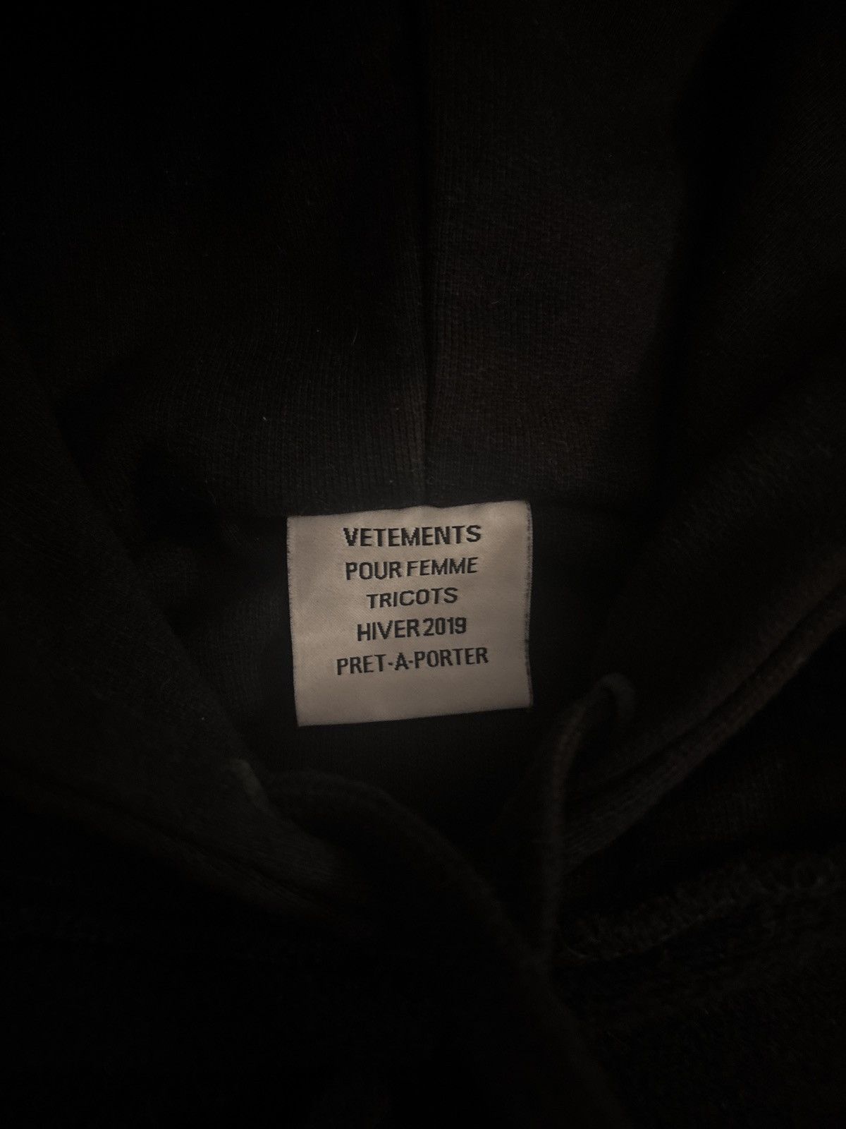 Vetements Inside-Out Hoodie AW19 Size US M / EU 48-50 / 2 - 8 Thumbnail