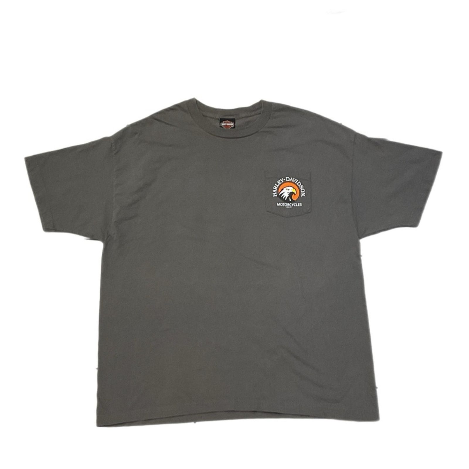 Harley Davidson Harley-Davidson Chimney Rock Gray Graphic T-Shirt Size US XXL / EU 58 / 5 - 1 Thumbnail