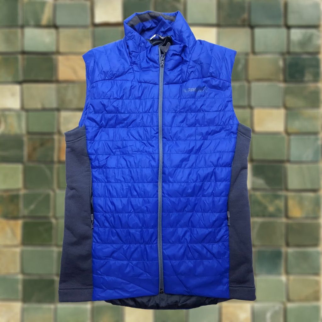 Vintage Norrona Falketind Primaloft 100 Puffer Vest Mens Small Blue Hiking Ultralight Windbreaker Full Zip Lined Stand-Up Collar Outdoor Vest Regular Fit Size US S / EU 44-46 / 1 - 1 Thumbnail