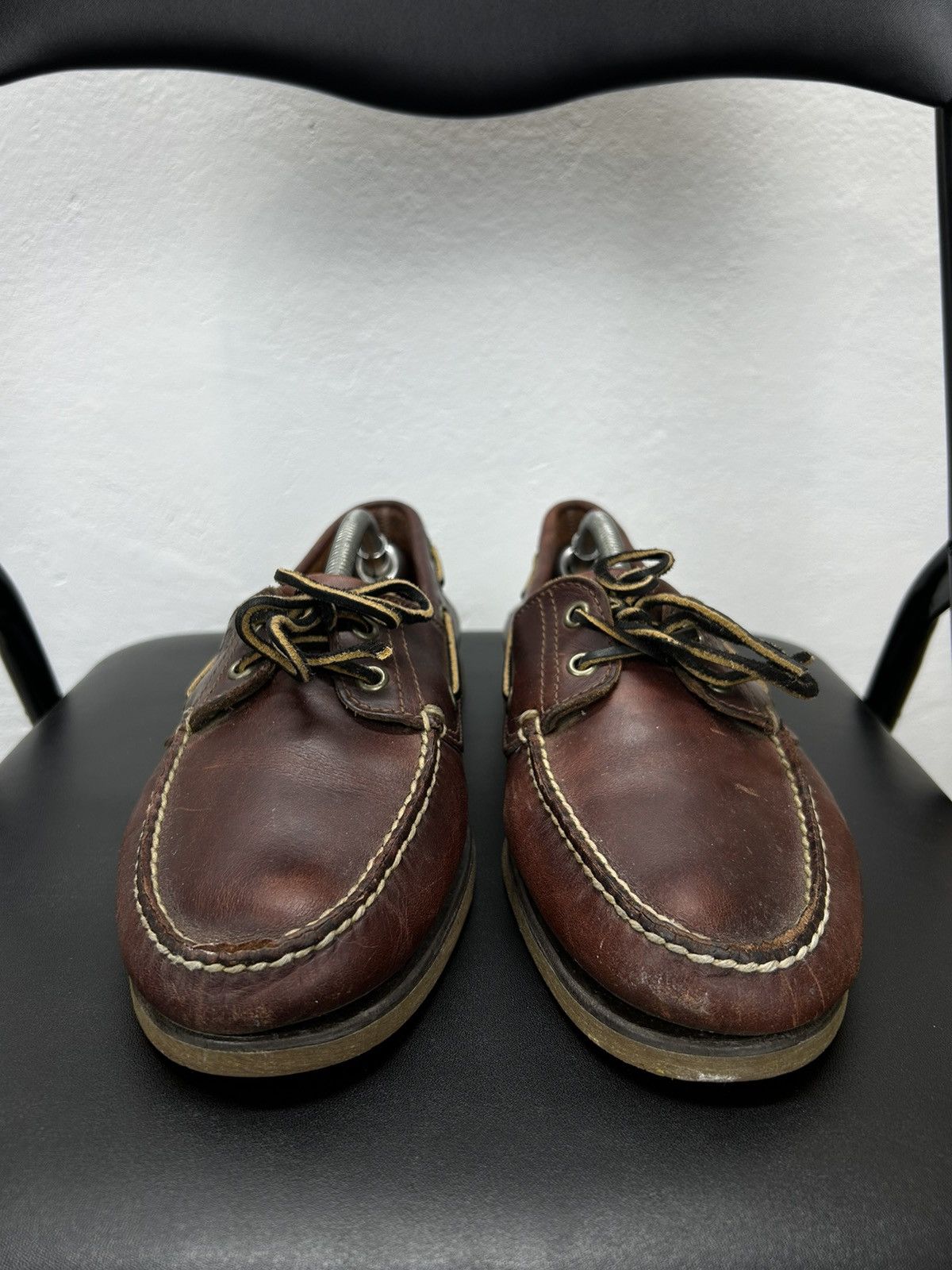 Timberland × Vintage Timberland Vintage Boat Shoes Size 9 Brown Size US 9.5 / EU 42-43 - 3 Thumbnail