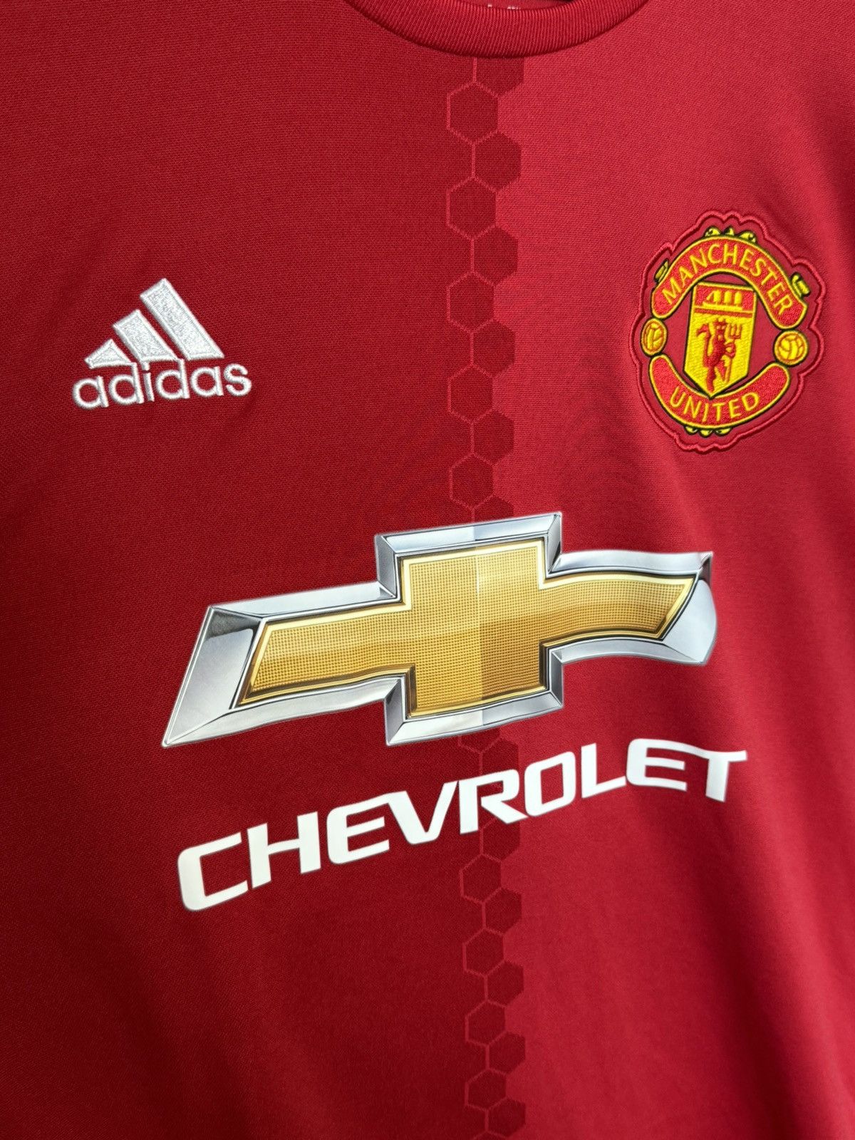 Adidas Manchester United 16/17 Home Rashford Football Jersey Size US M / EU 48-50 / 2 - 4 Thumbnail