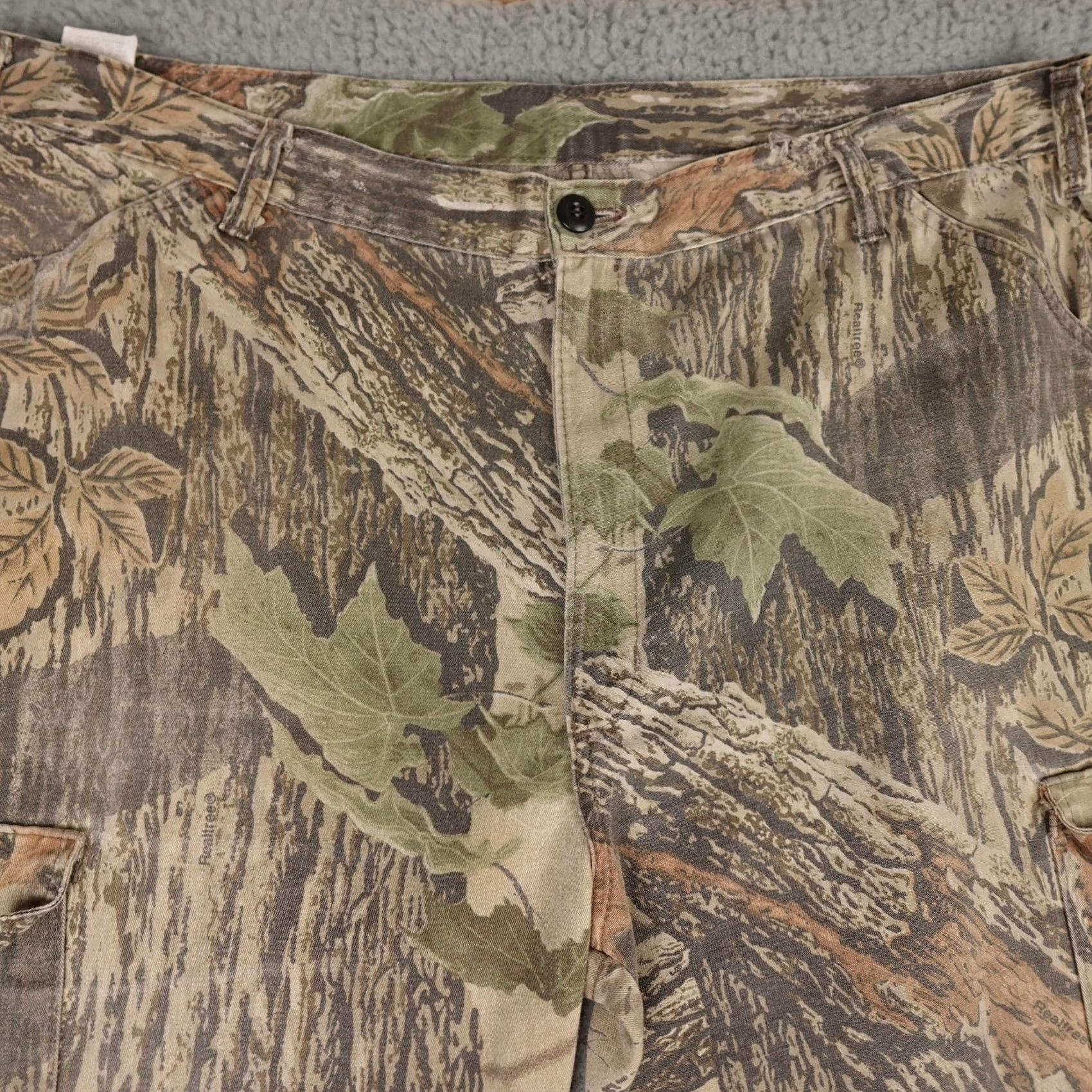 Vintage Vintage Liberty Cargo Pants Mens XL Regular Camo USA Baggy Adjustable Size US 36 / EU 52 - 5 Thumbnail