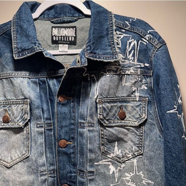 Billionaire Boys Club Billionaire Boys Club Button Up Stars Faded Wash Distressed Size US M / EU 48-50 / 2 - 5 Thumbnail