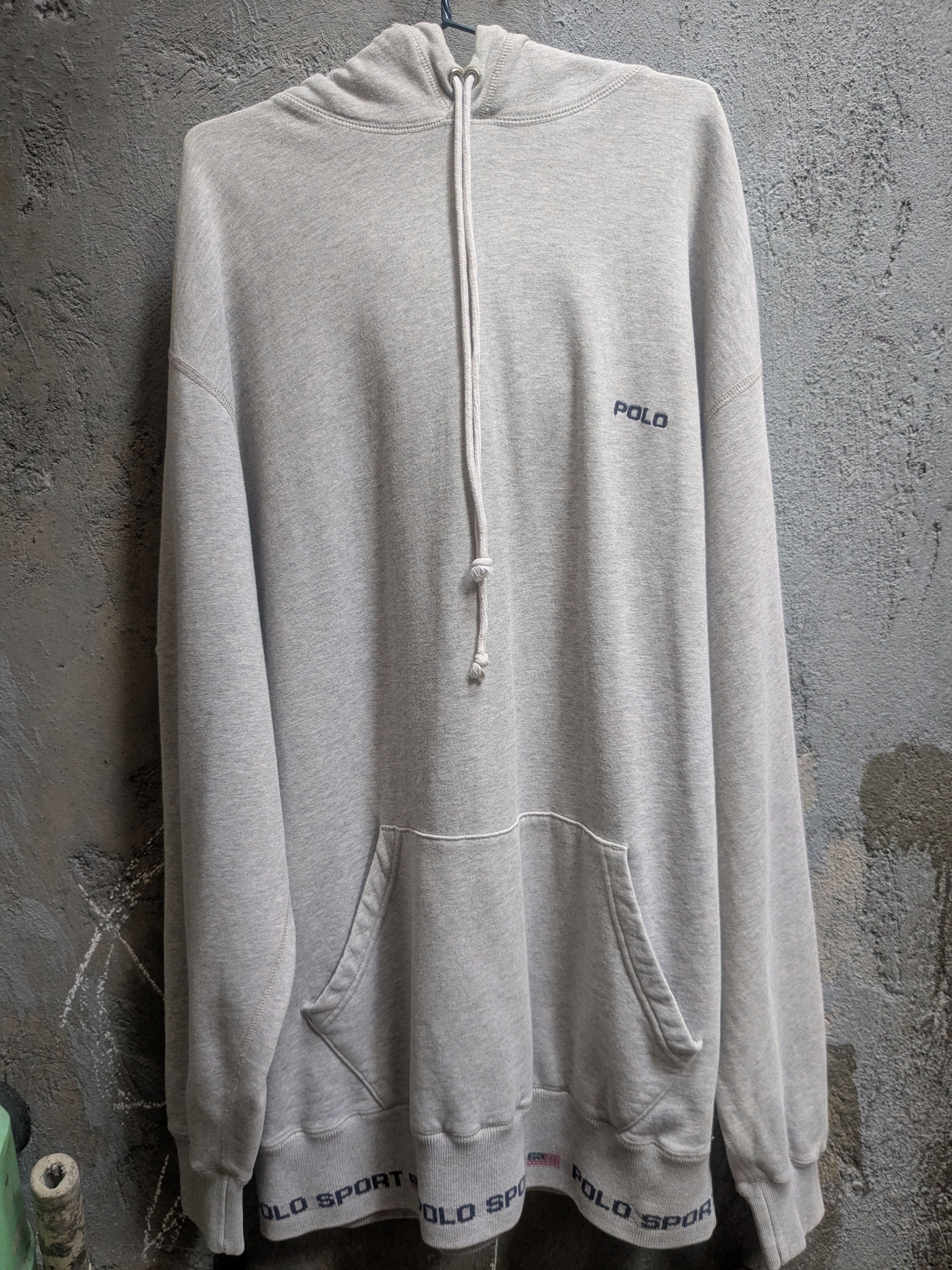 Polo Ralph Lauren polo Ralph Lauren polo sport vintage hoodie pullover Size US L / EU 52-54 / 3 - 1 Thumbnail