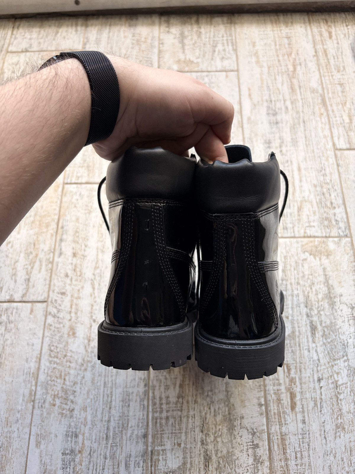 Timberland Timberland Premium Waterproof Leather Boots Black Size 7W Size US 7 / IT 37 - 5 Thumbnail