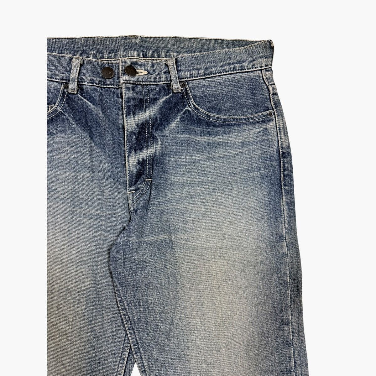 N.Hoolywood Mister Hollywood Two Size Straight Blue Wash Denim Size US 34 / EU 50 - 8 Thumbnail