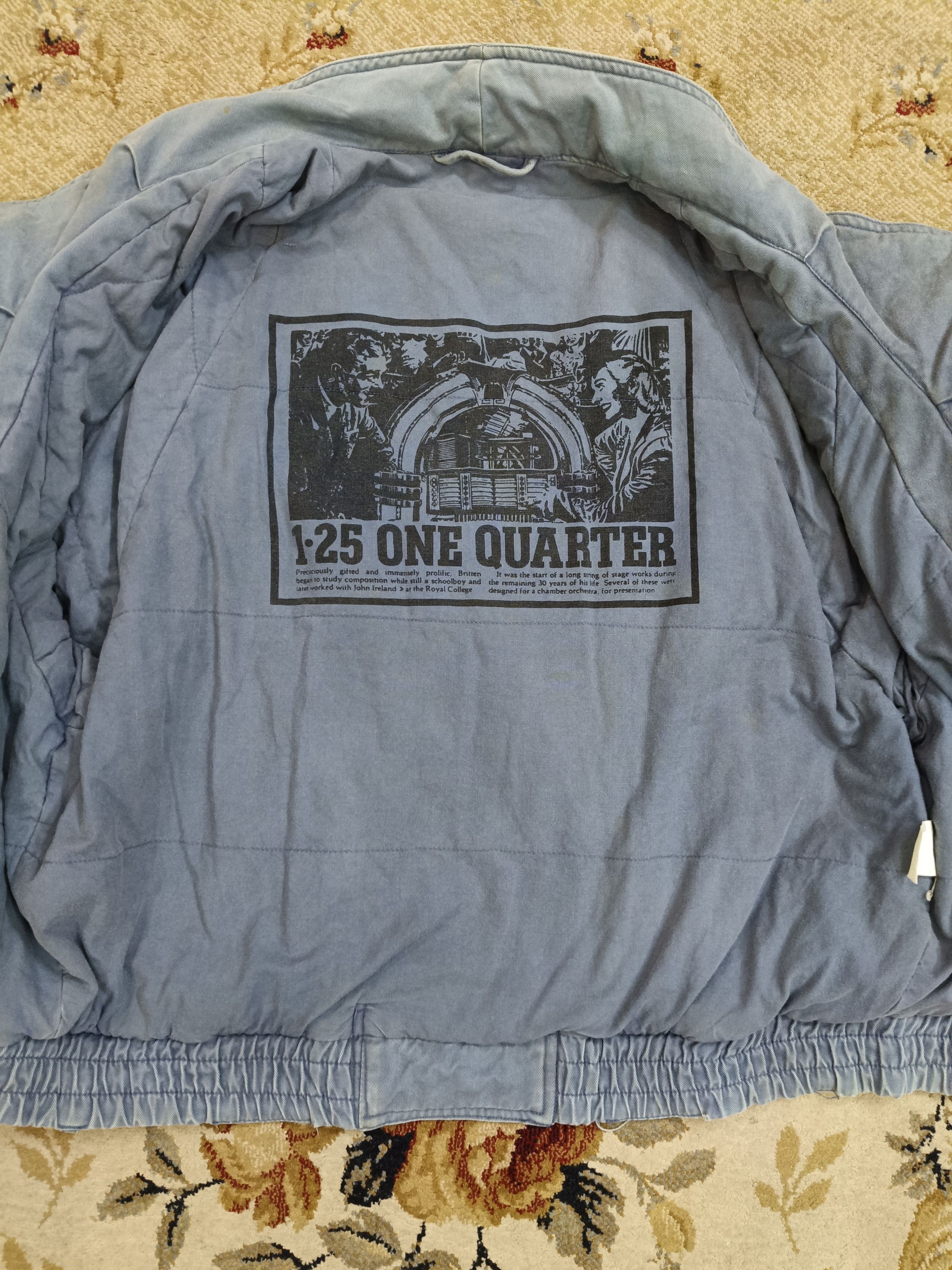 Japanese Brand Vintage One Quarter Jacket Size US M / EU 48-50 / 2 - 2 Thumbnail