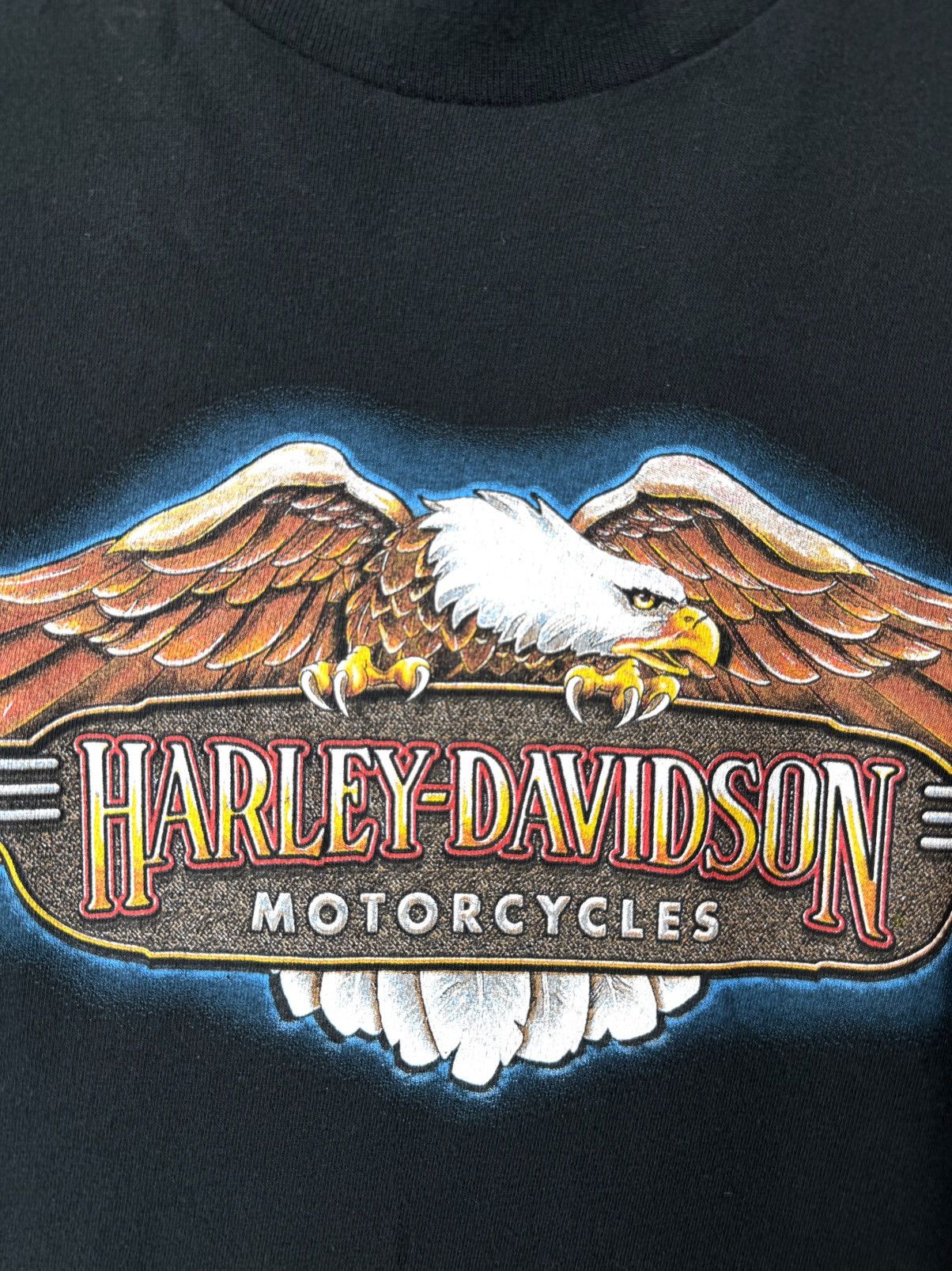 Harley Davidson Rare! Vintage 1998 Harley Davidson Alaska T Shirt Size US M / EU 48-50 / 2 - 5 Thumbnail