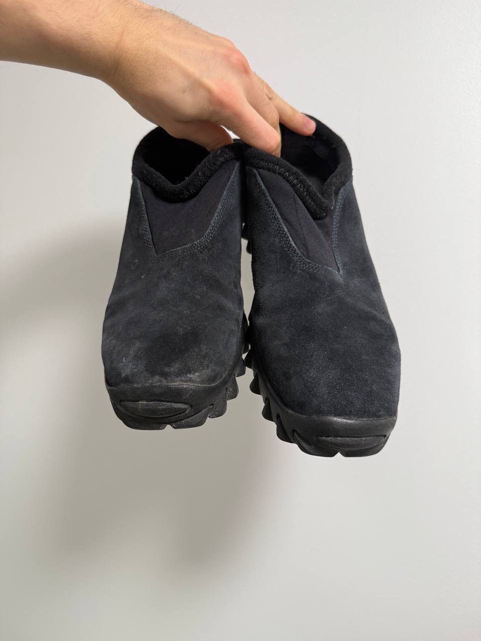 Salomon Salomon Mens Contagrip CX Snowclog Mule Slip On Black Suede Size US 8 / EU 41 - 4 Thumbnail