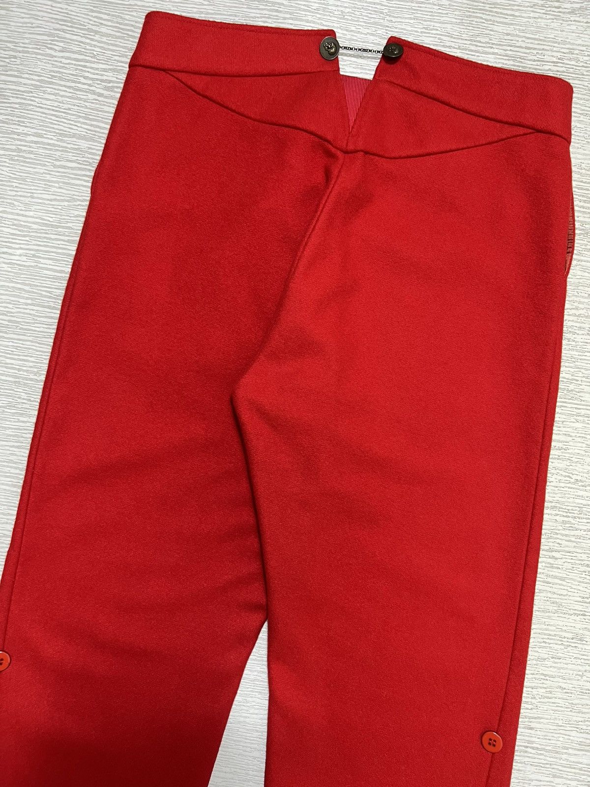 Alexander McQueen Alexander McQueen - FW11 - Coin Detail Wool Cropped Trousers Size US 30 / EU 46 - 10 Thumbnail